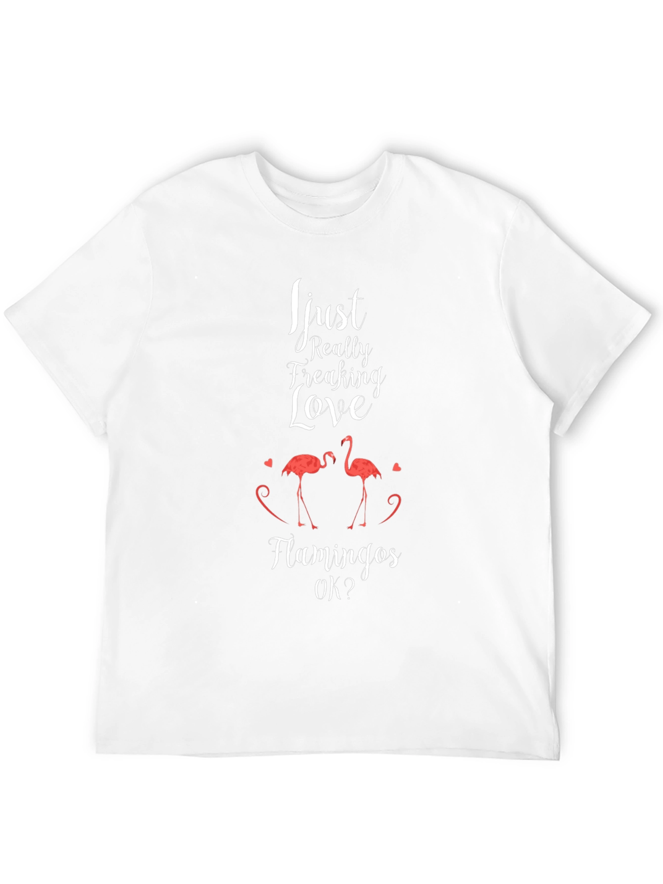 Flamingo Lover Graphic Tee - Soft Cotton Blend