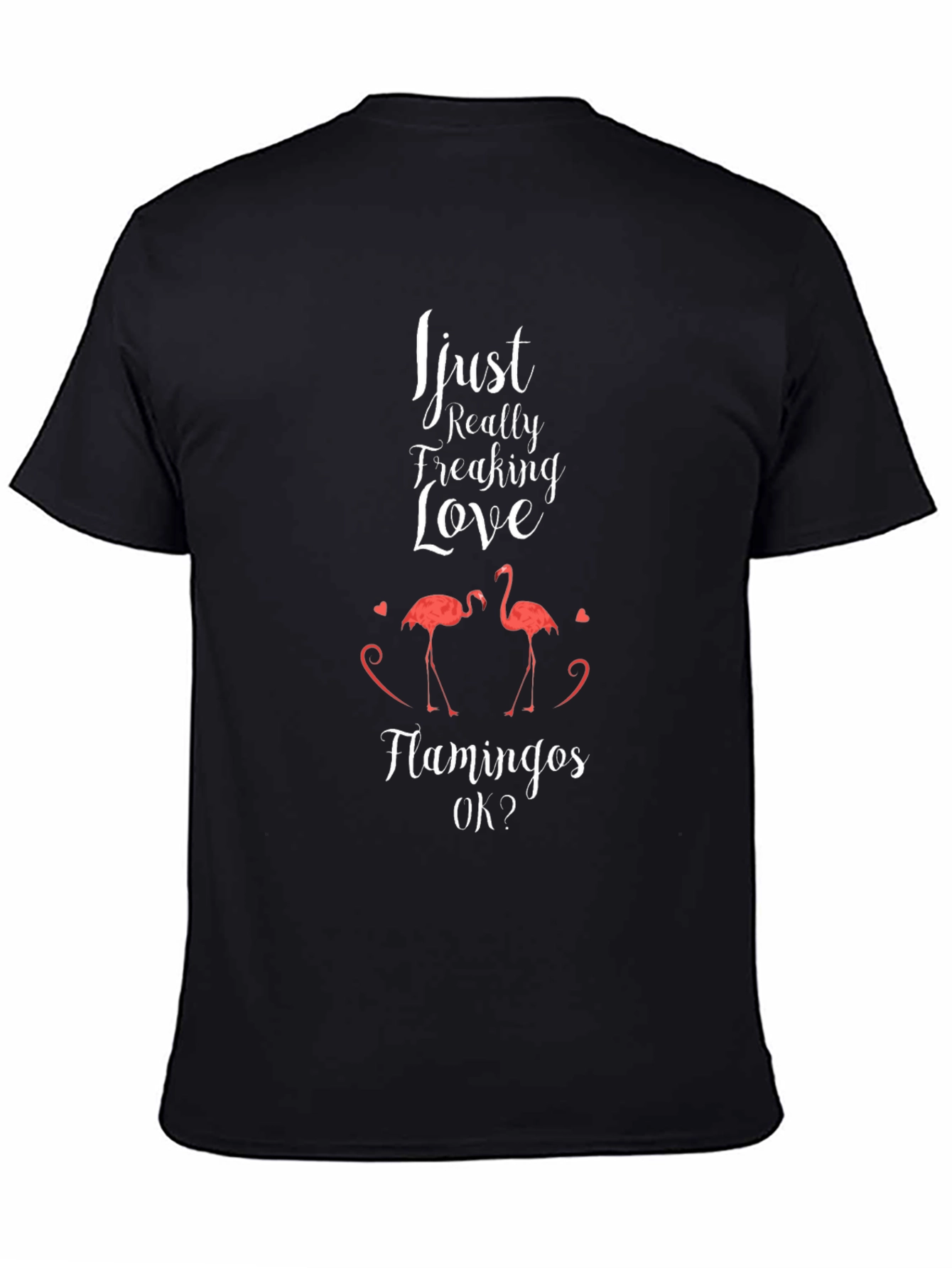 Flamingo Lover Graphic Tee - Soft Cotton Blend