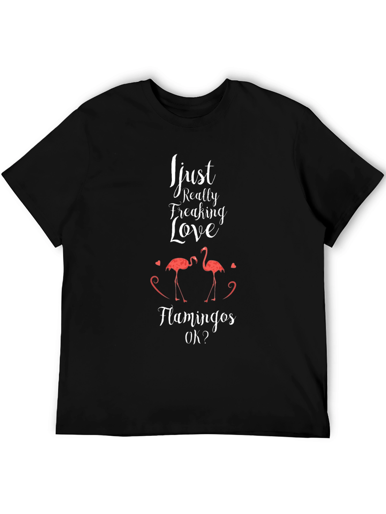 Flamingo Lover Graphic Tee - Soft Cotton Blend