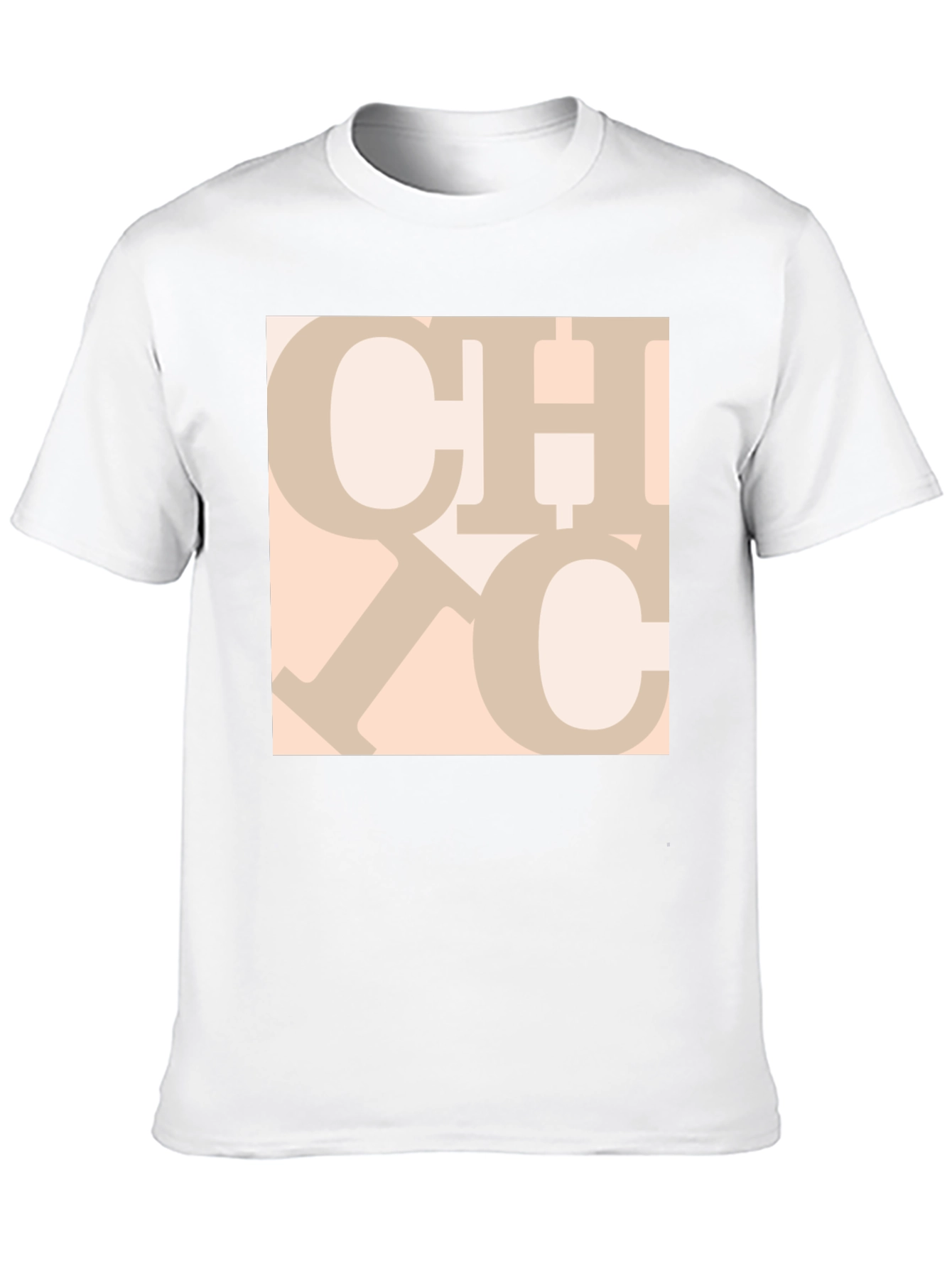Trendy Graphic Print Crew Neck Tee