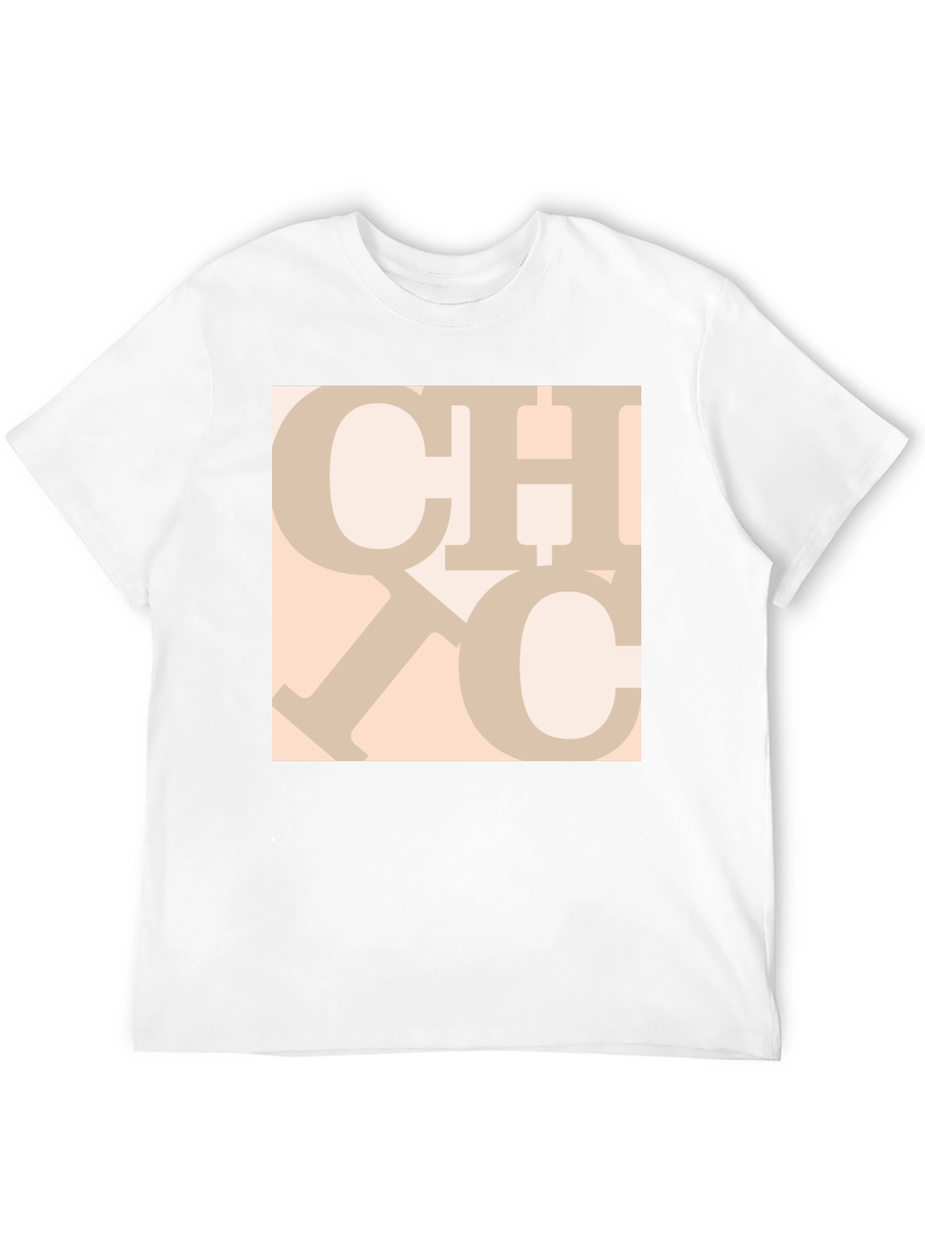 Trendy Graphic Print Crew Neck Tee