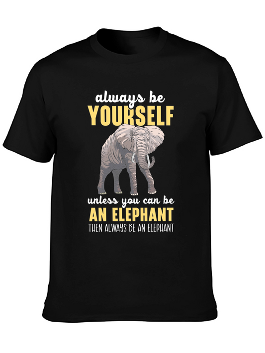 Be Yourself Elephant Graphic Tee