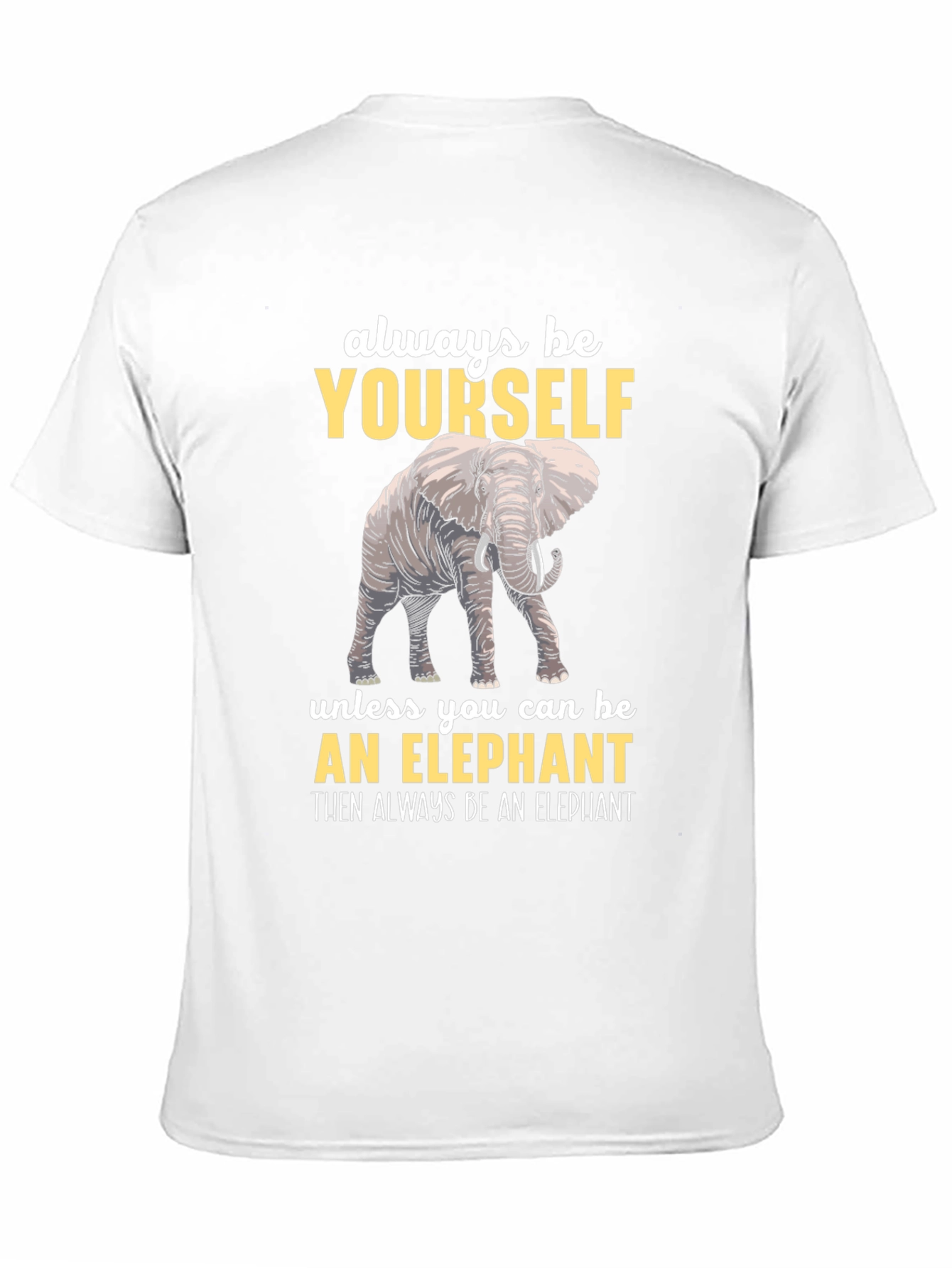Be Yourself Elephant Graphic Tee