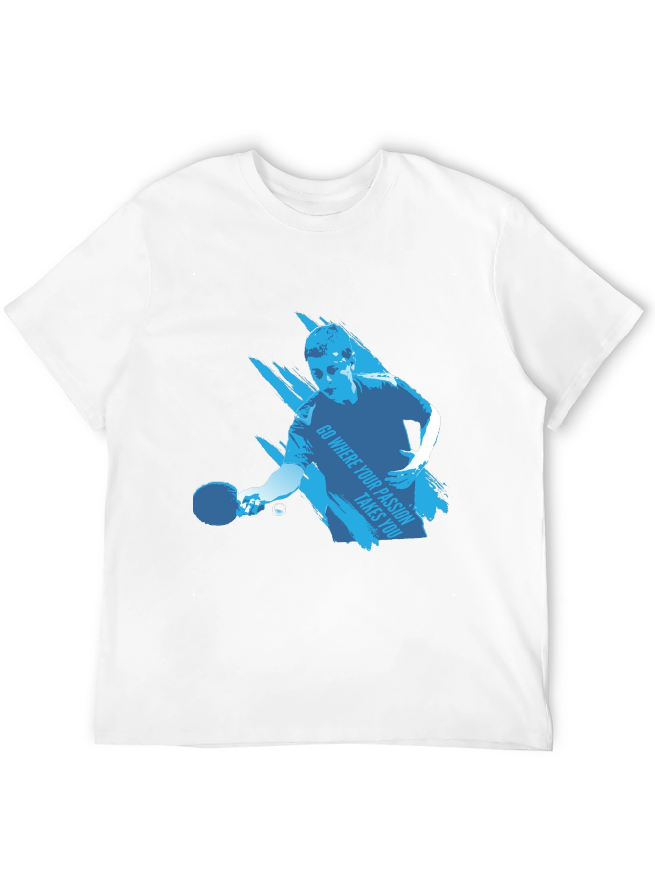 Ping Pong Player Graphic Tee - Passion Inspired