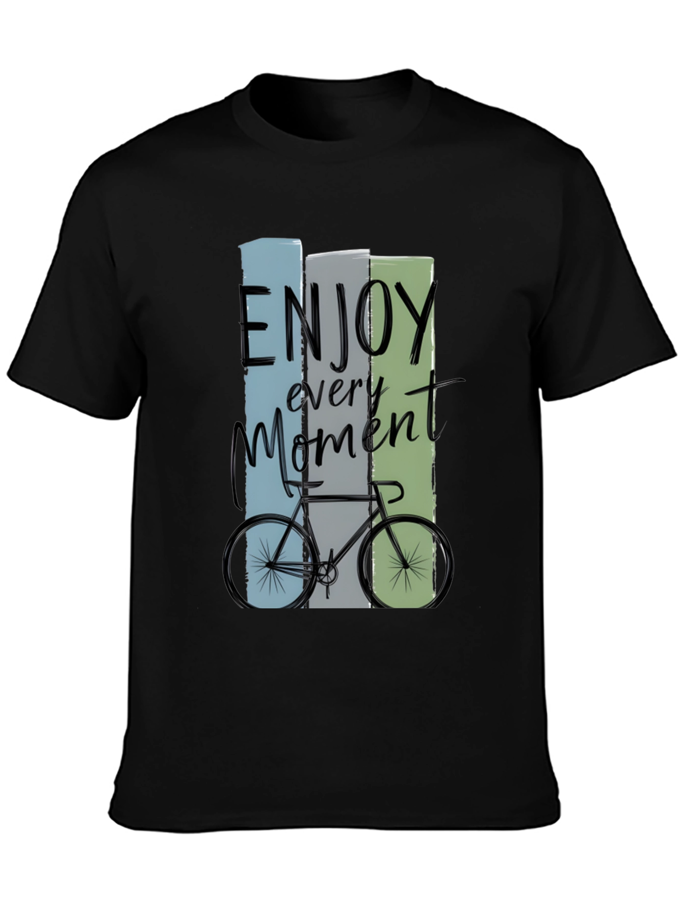 Enjoy Every Moment Bike Graphic T-Shirt