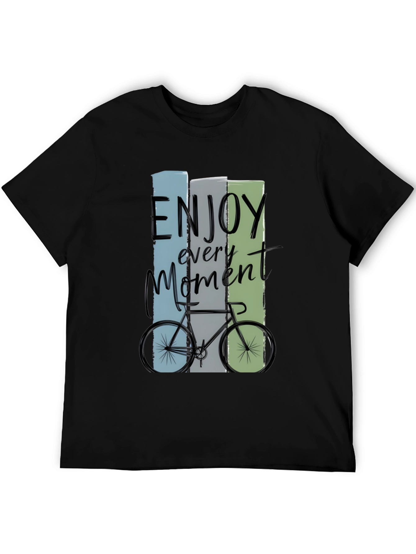 Enjoy Every Moment Bike Graphic T-Shirt
