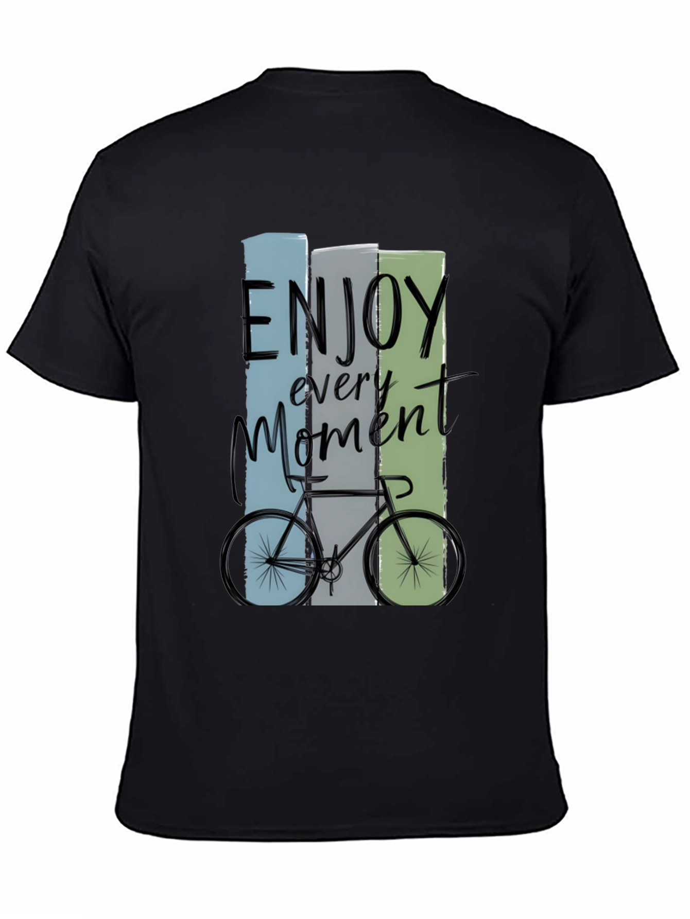 Enjoy Every Moment Bike Graphic T-Shirt