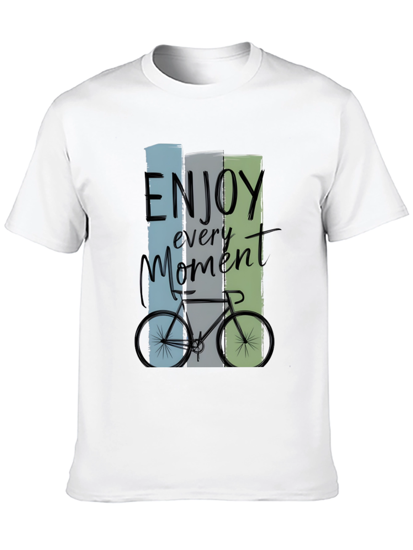 Enjoy Every Moment Bike Graphic T-Shirt