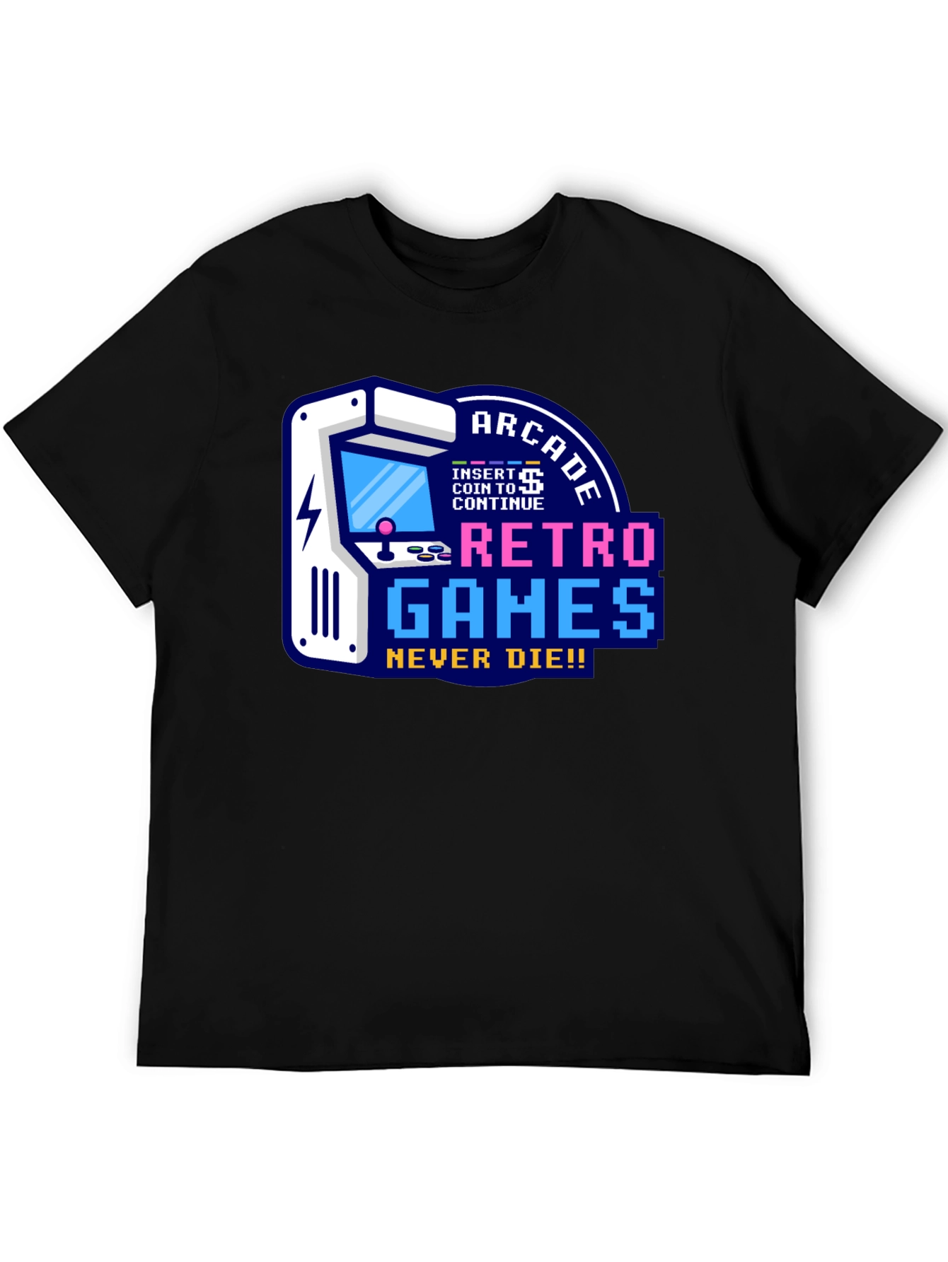 Retro Games Never Die T-Shirt