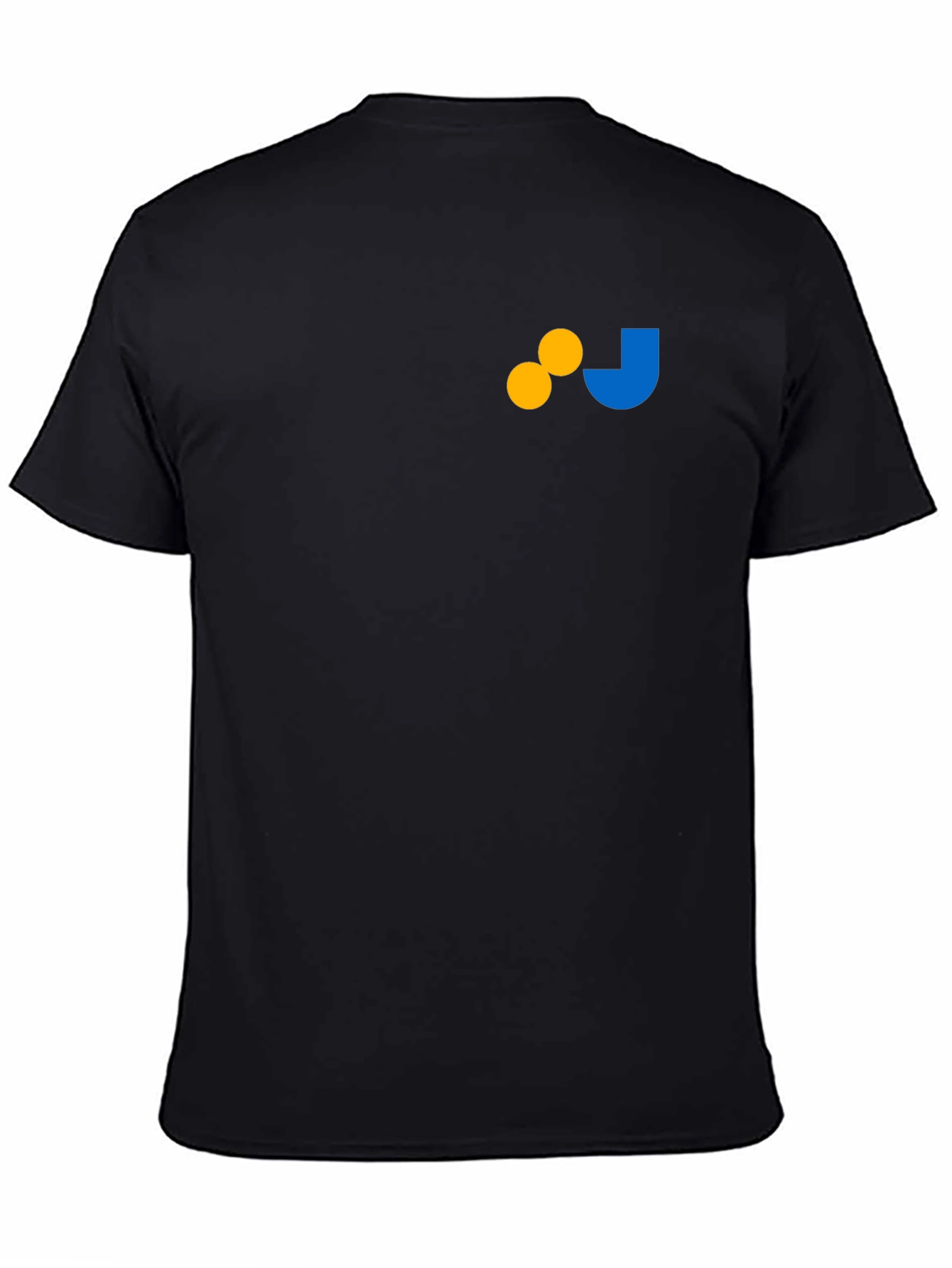 Modern Black T-Shirt with Graphic Logo