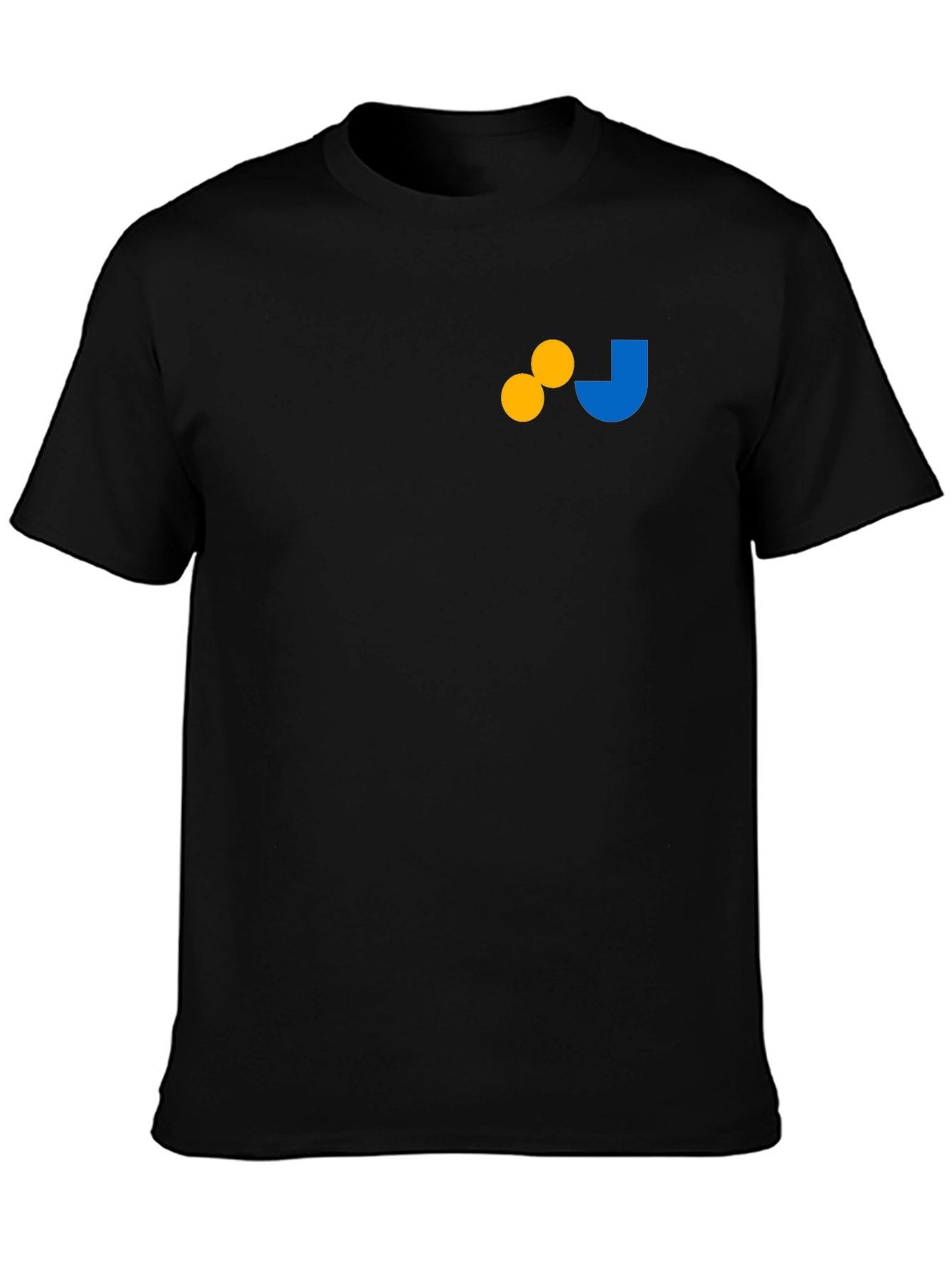 Modern Black T-Shirt with Graphic Logo