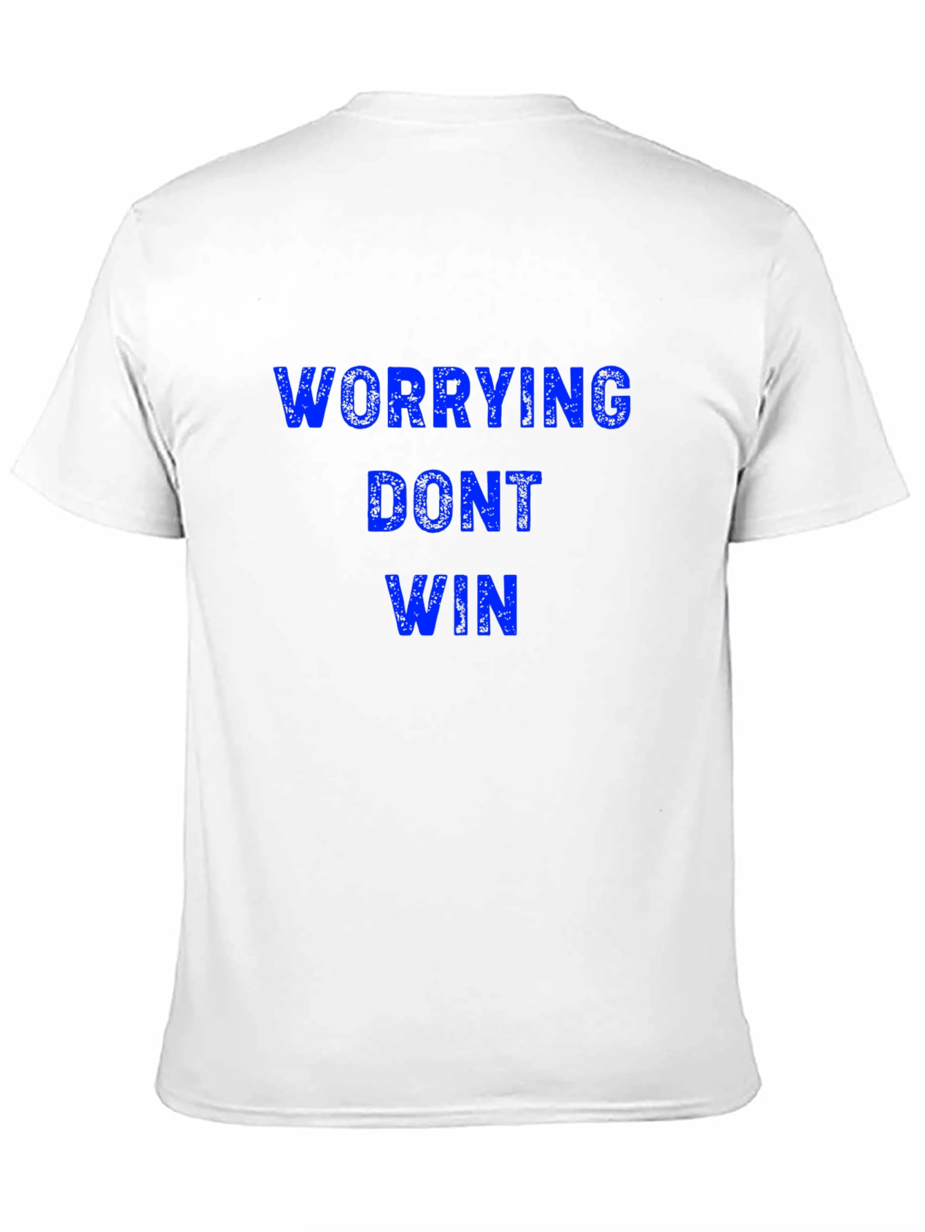 Worrying Dont Win Graphic Tee - Black
