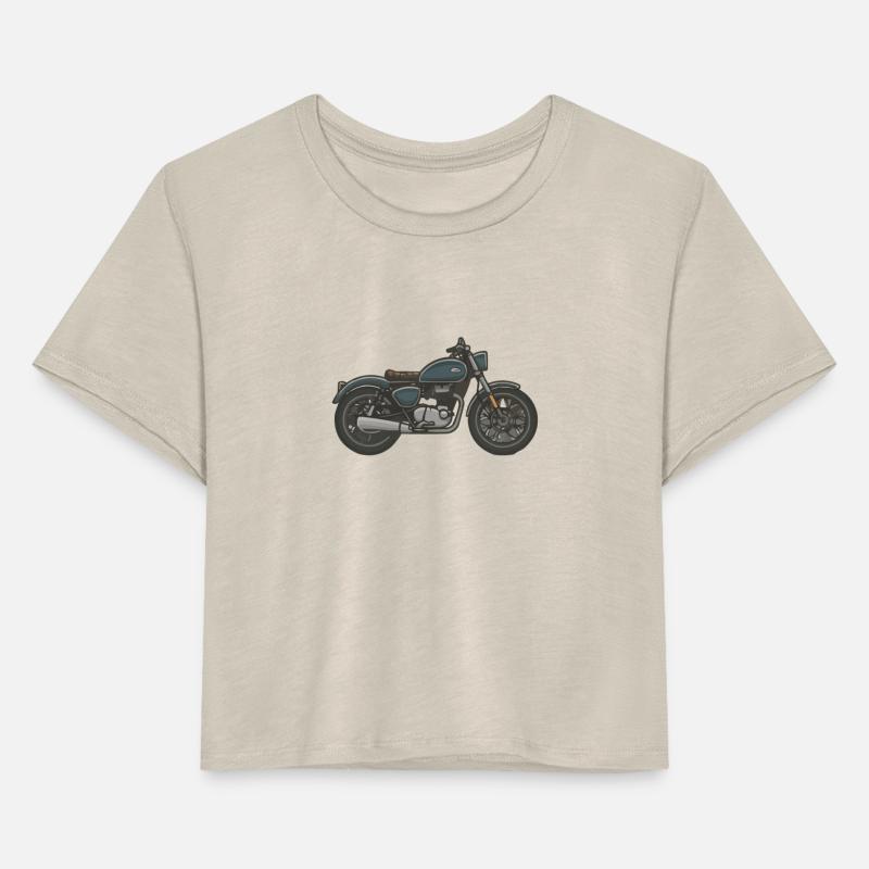 A classic motorcycle