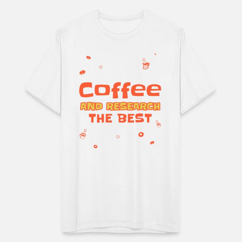 A cup of coffee and research-the best combination