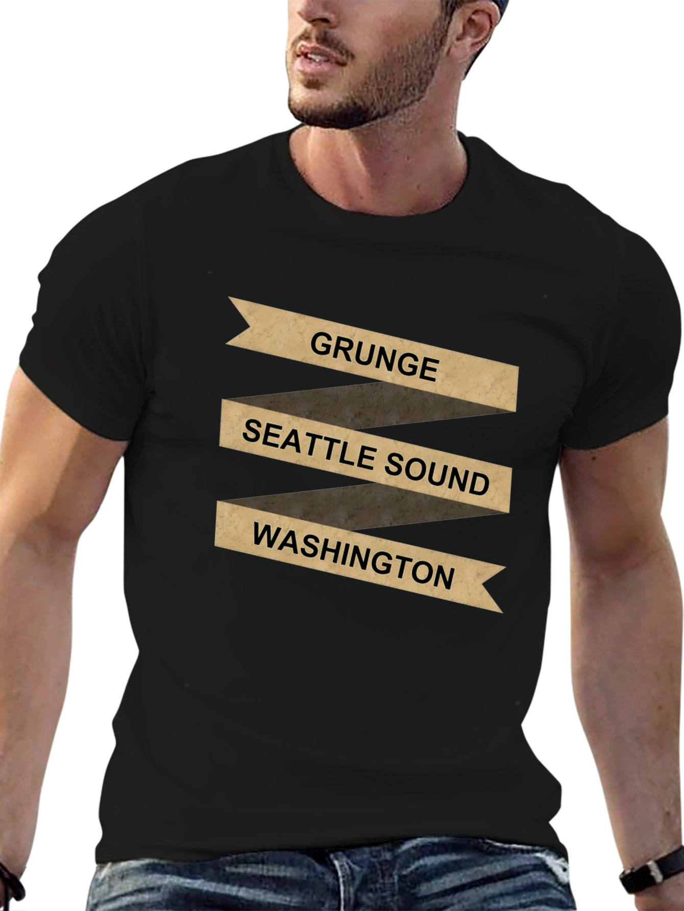 Grunge Seattle Sound Washington T-Shirt