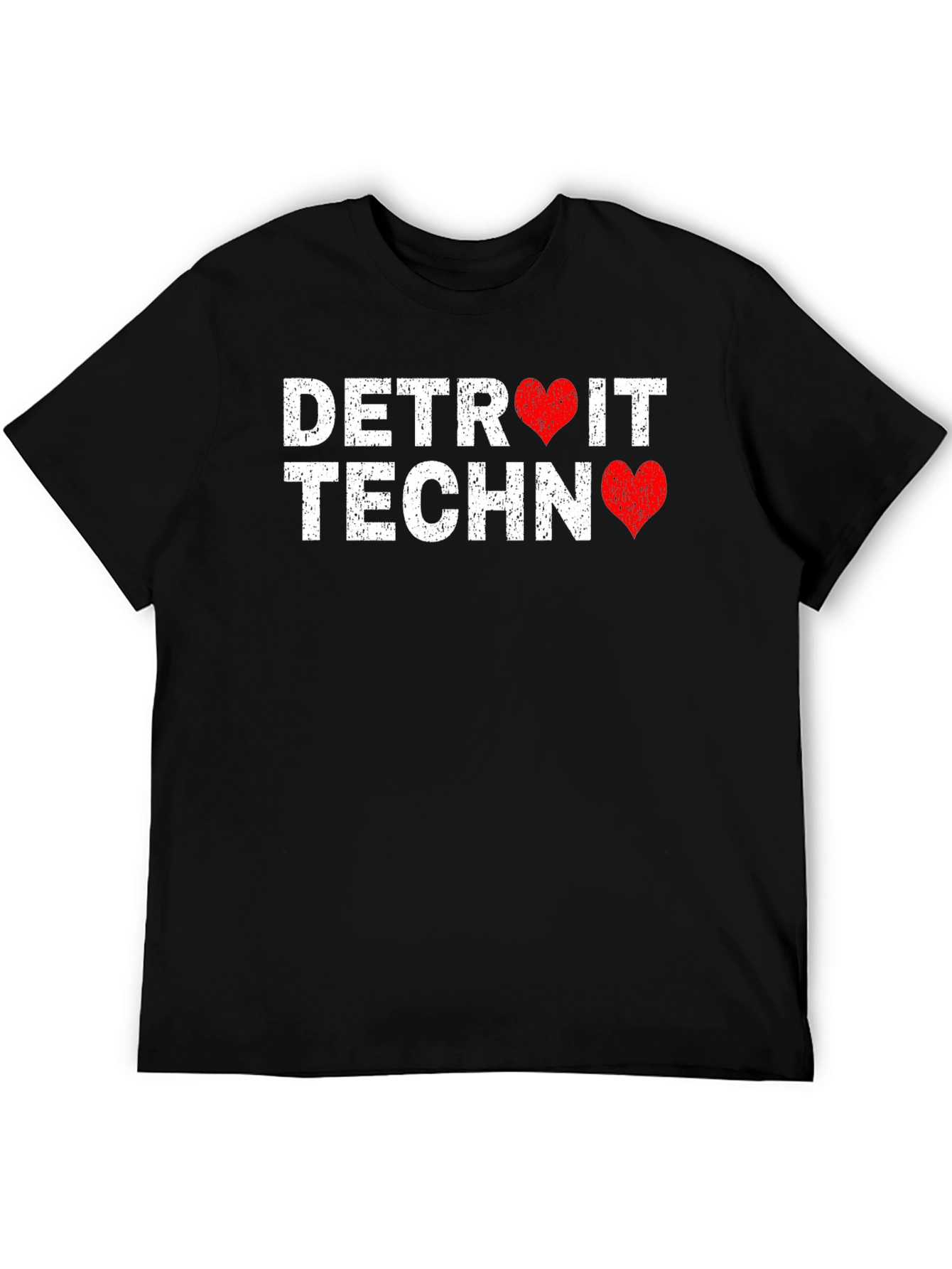 Detroit Techno Heart T-Shirt