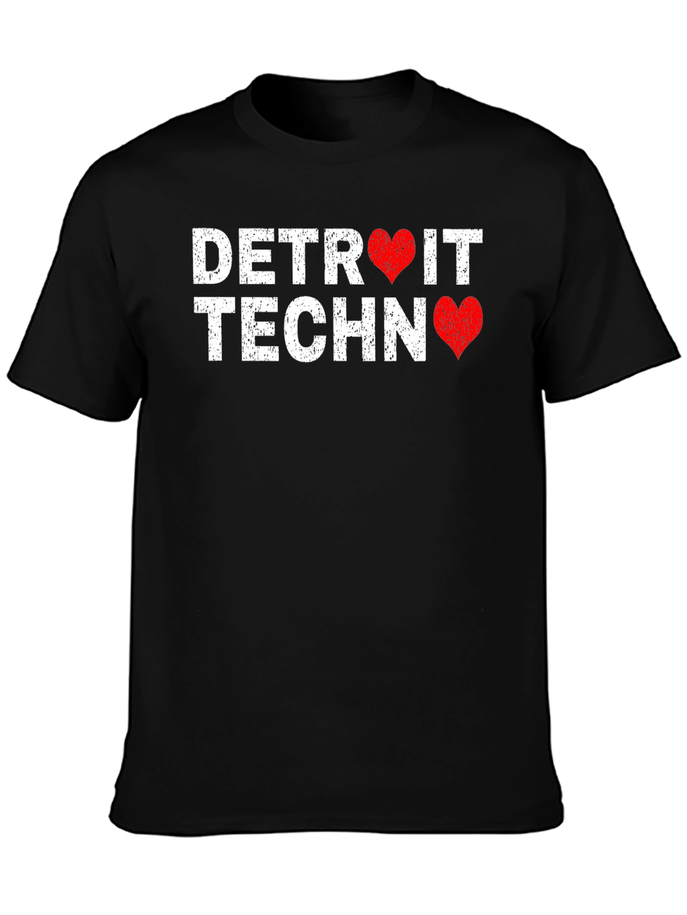 Detroit Techno Heart T-Shirt