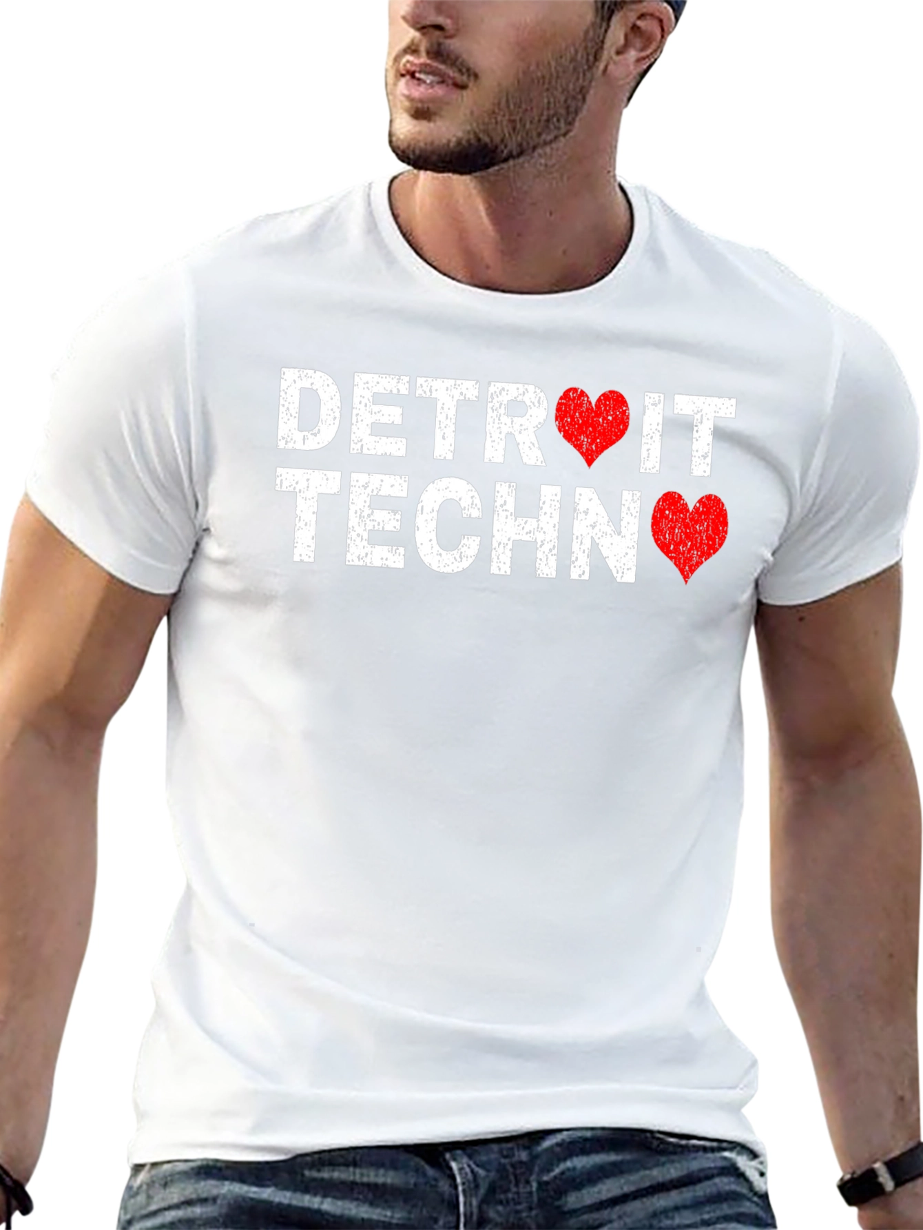 Detroit Techno Heart T-Shirt