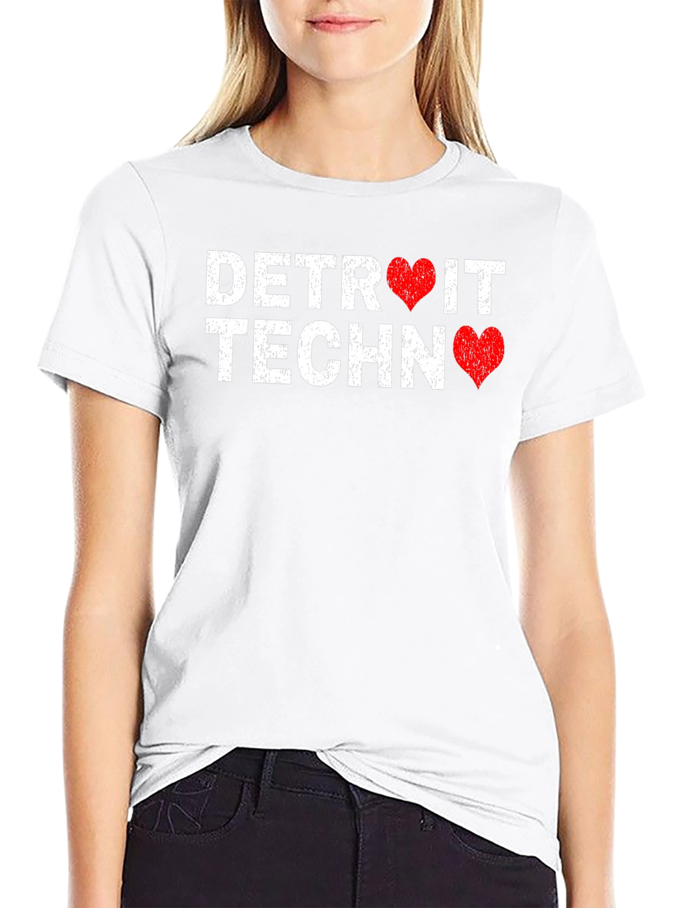Detroit Techno Heart T-Shirt