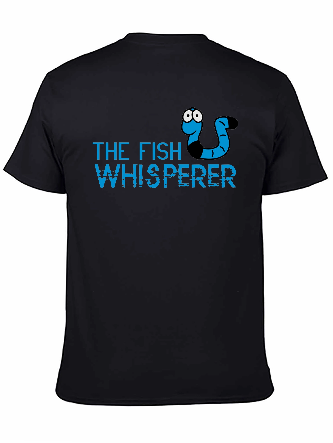 The Fish Whisperer Black Graphic Tee