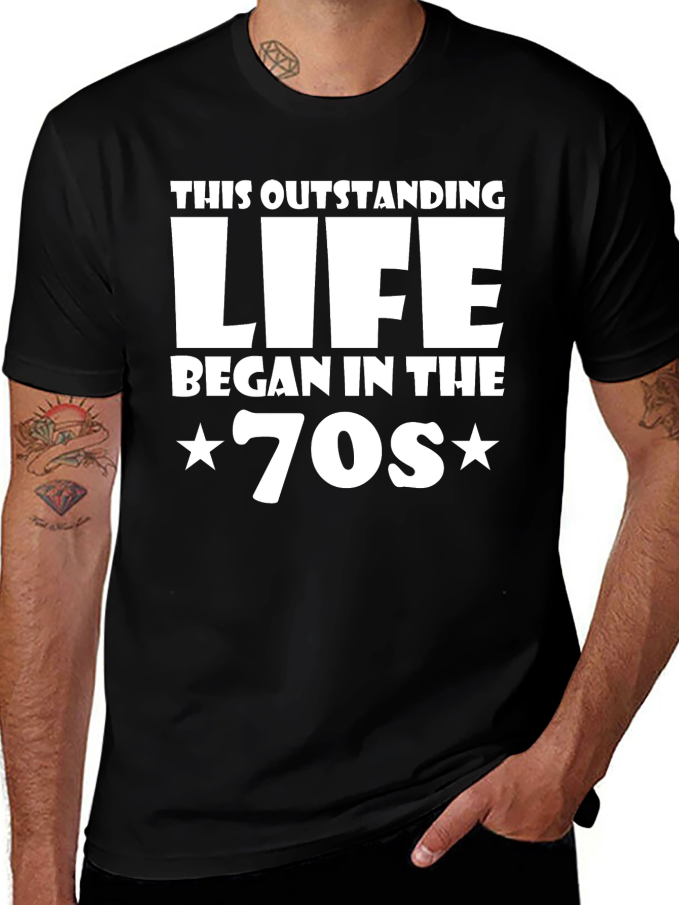 Outstanding Life Began in the 70s T-Shirt