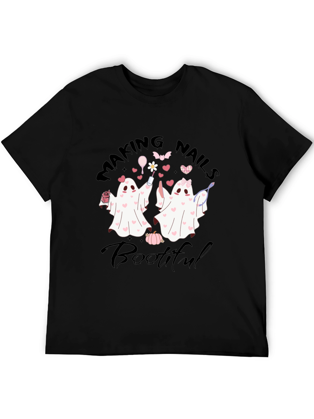 Making Nails Bootiful Ghost T-Shirt