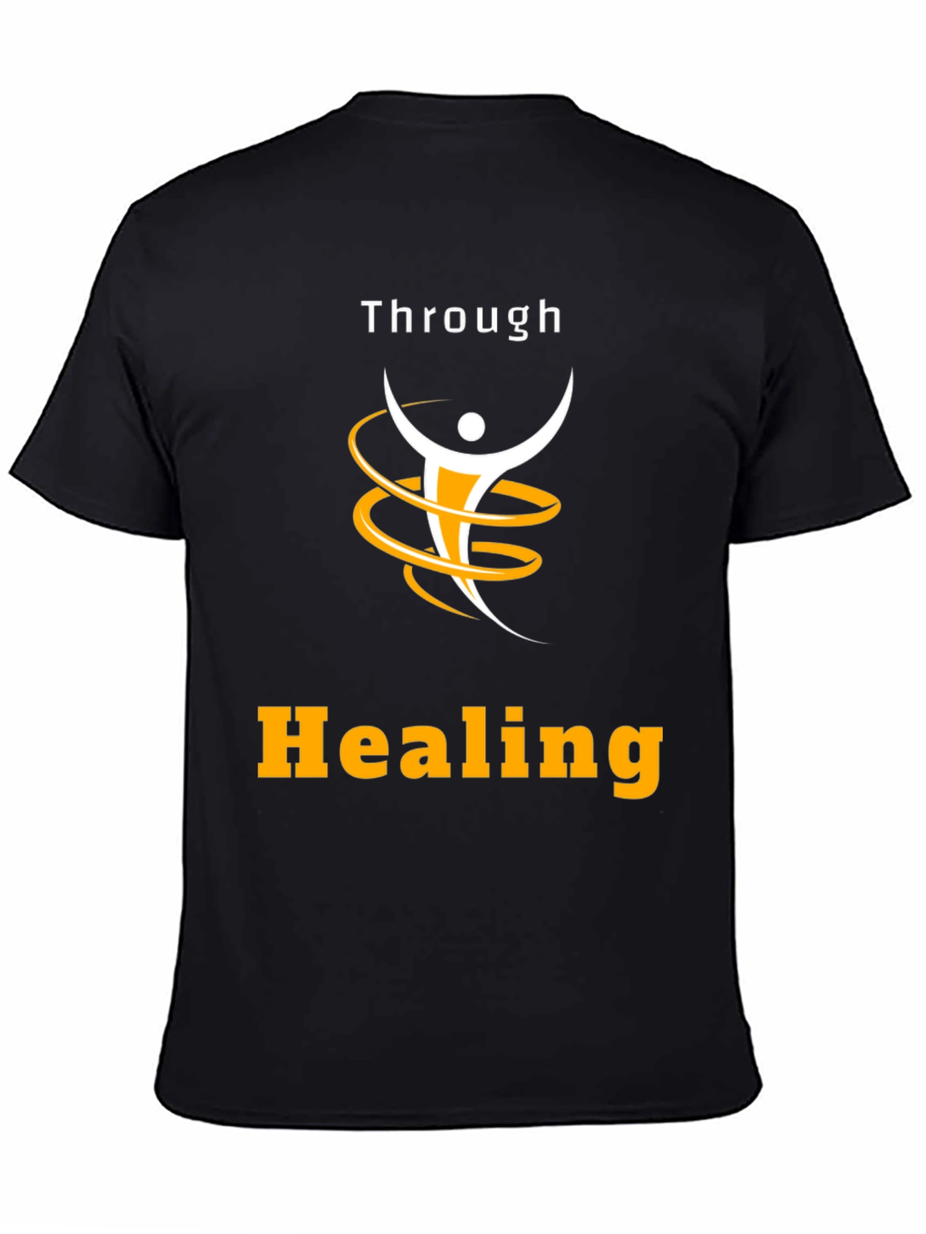Through Healing Graphic Tee - Black