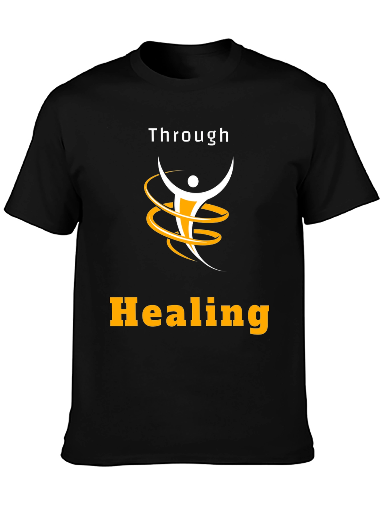 Through Healing Graphic Tee - Black