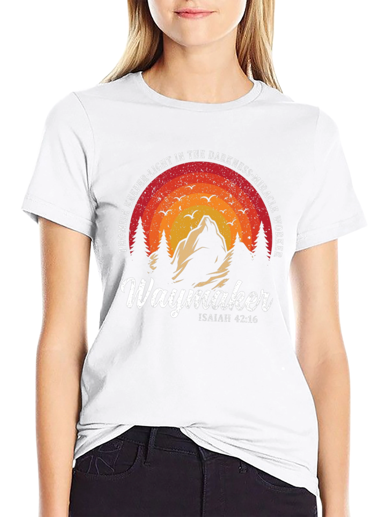 Waymaker Graphic T-Shirt Christian Tee