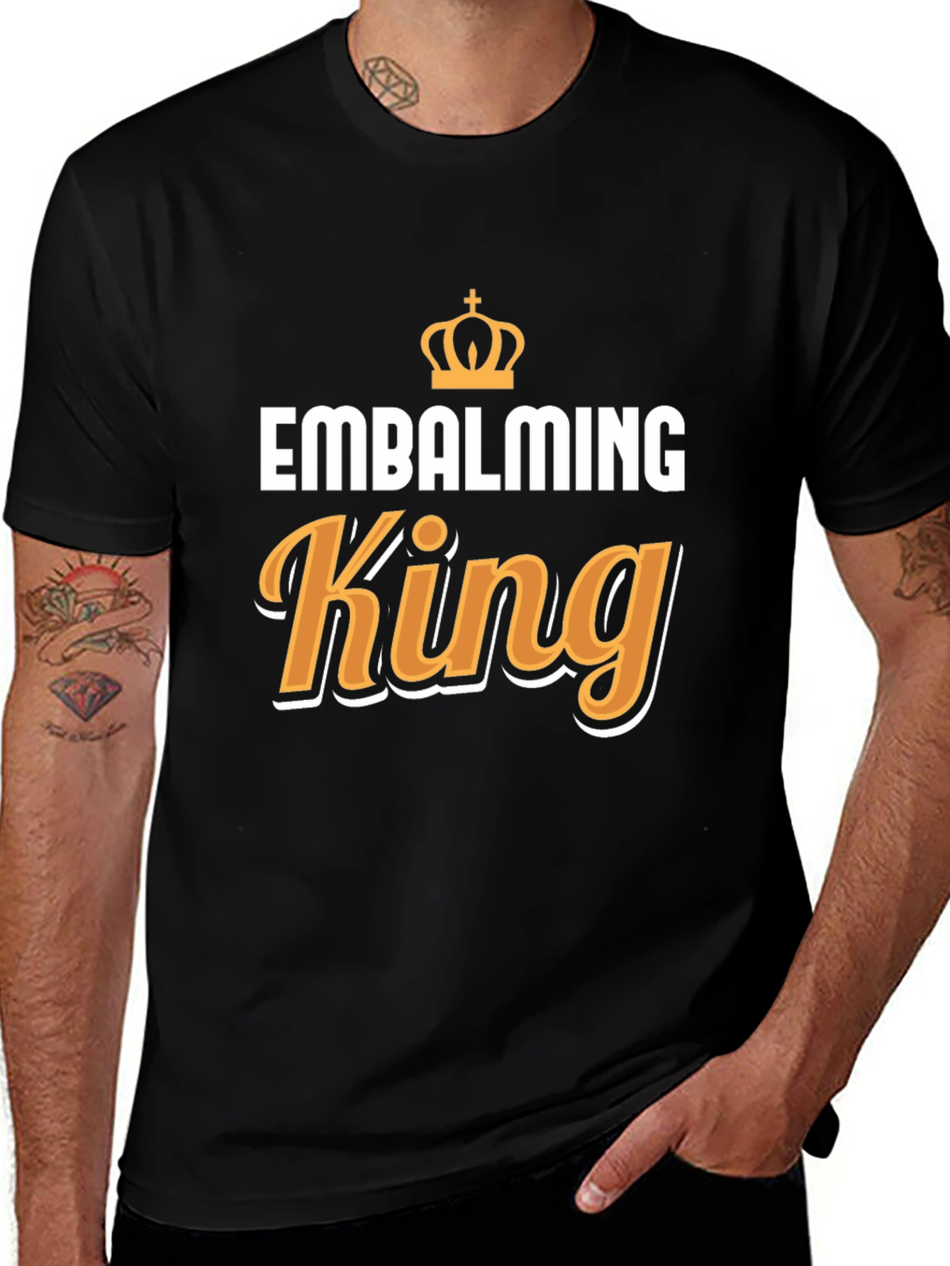 Embalming King Graphic T-Shirt