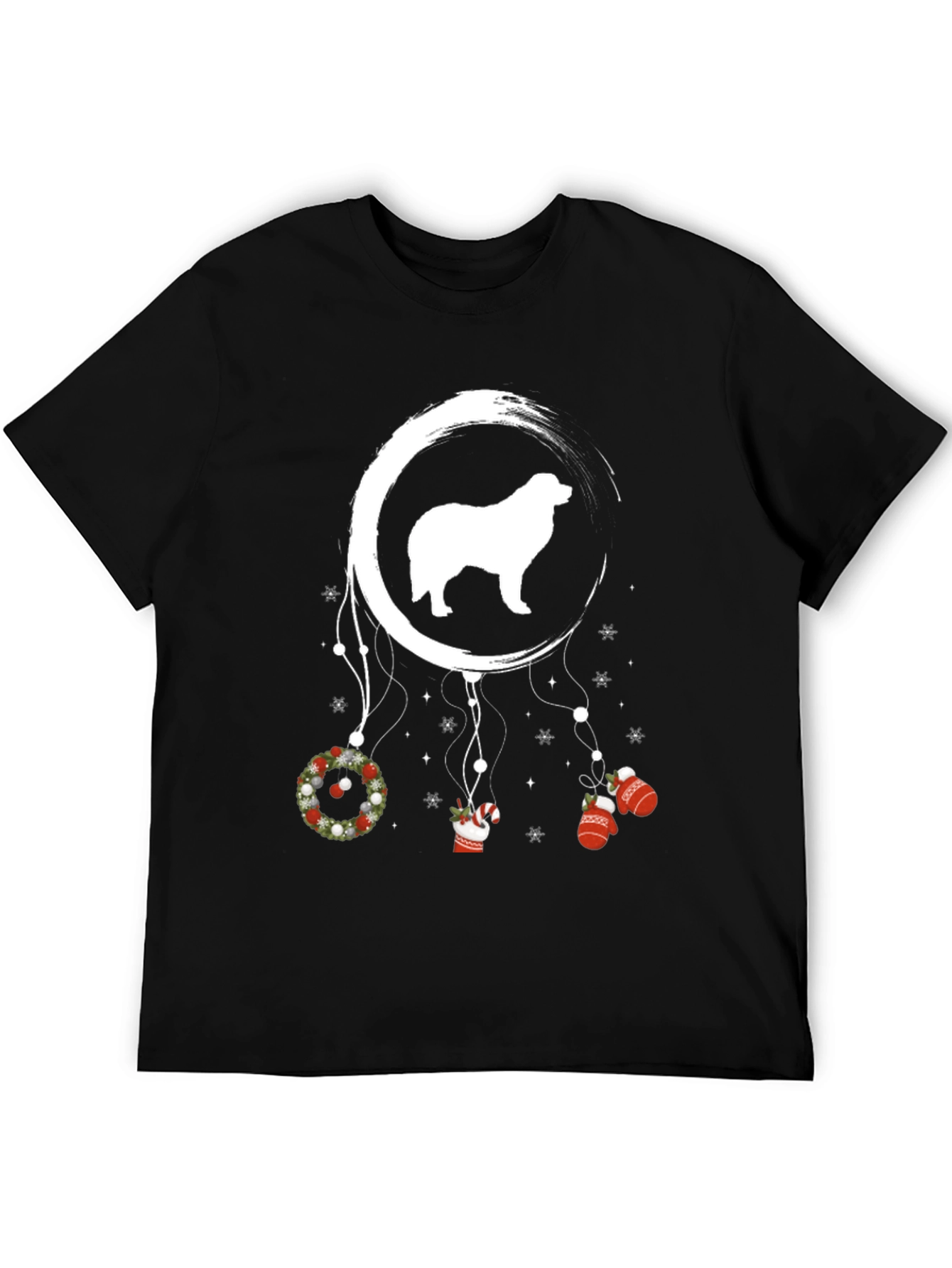 Dog Dreamcatcher Christmas T-Shirt