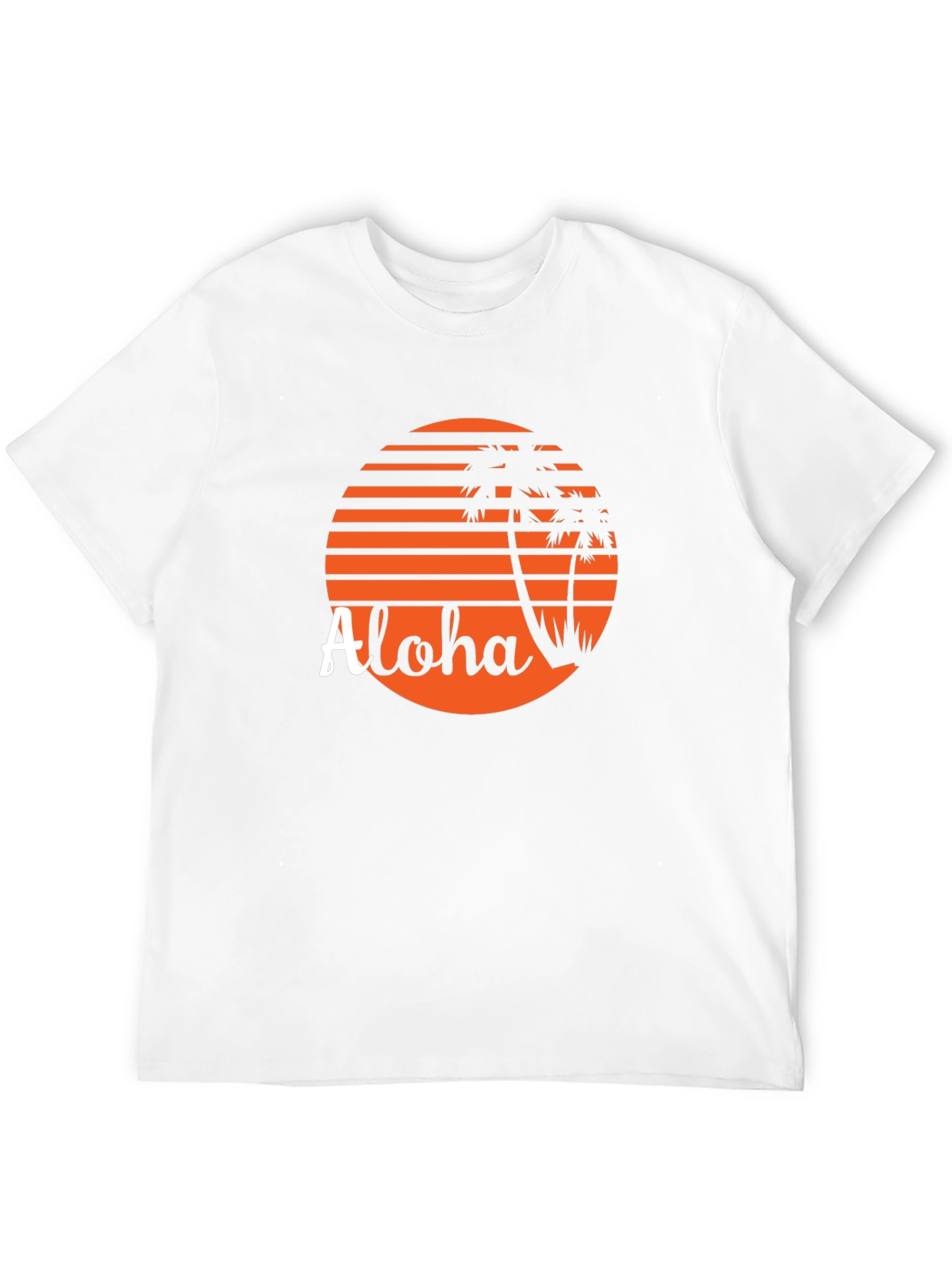 Aloha Sunset Graphic Tee - Tropical Vacation Vibe