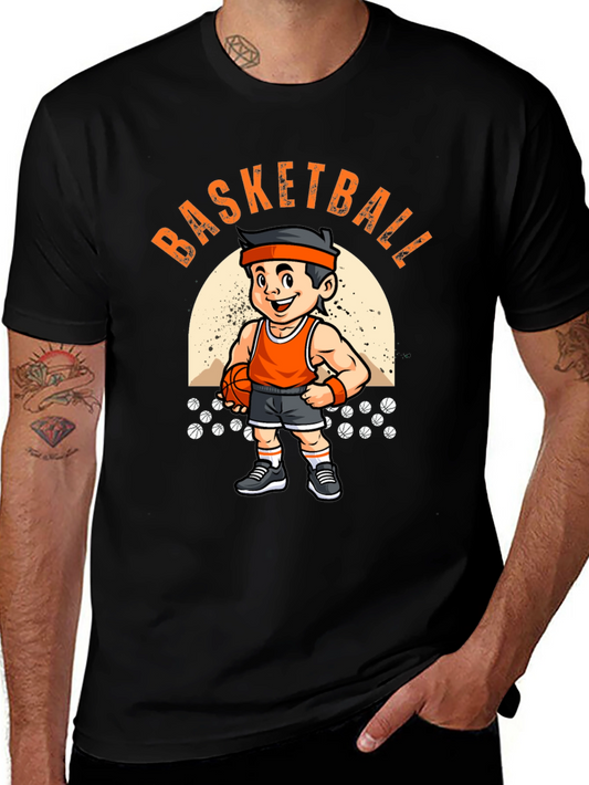 Basketball Kid Graphic T-Shirt