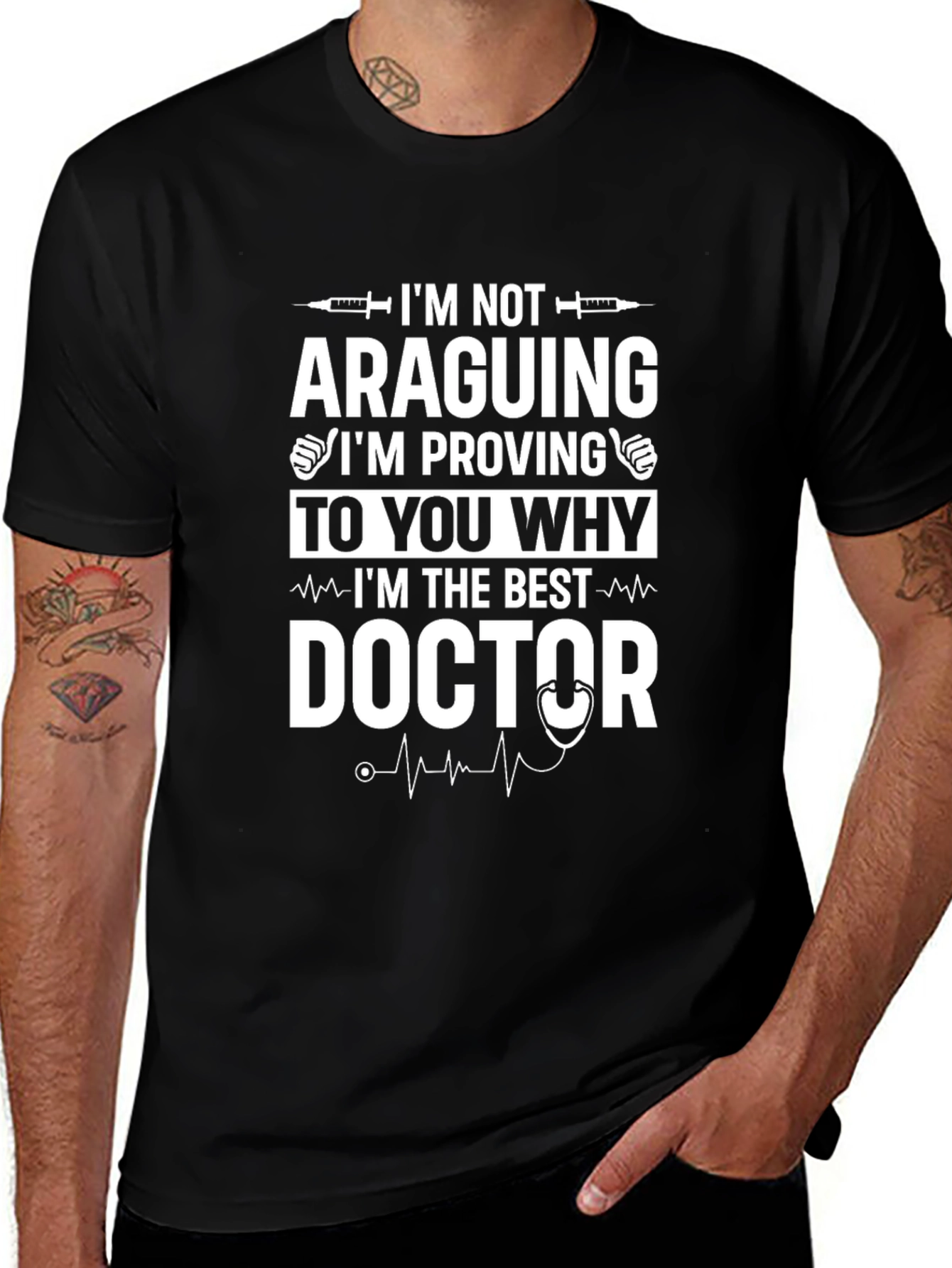 Best Doctor T-Shirt - Funny Medical Professional Tee