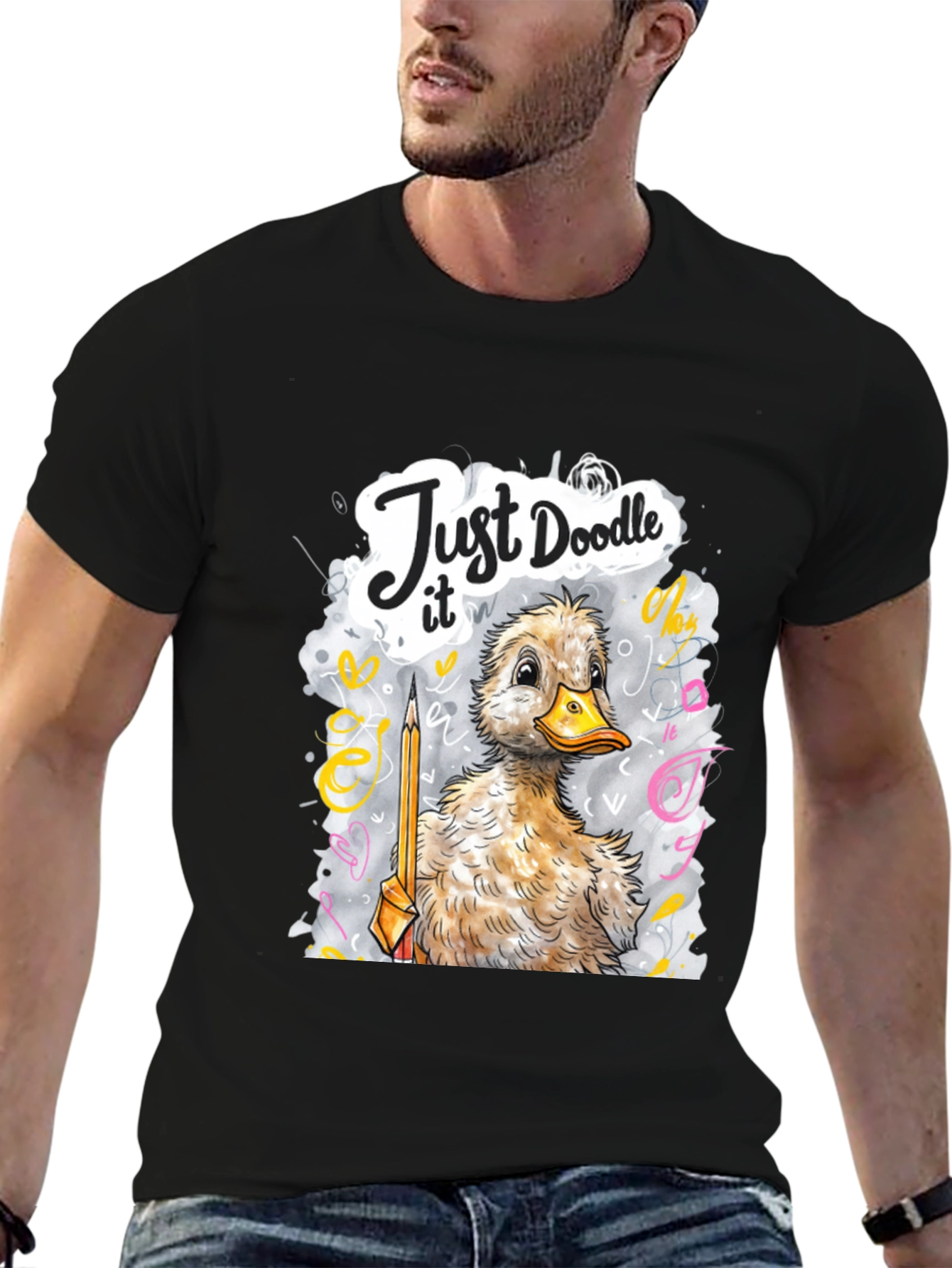 Just Doodle It Duck T-Shirt