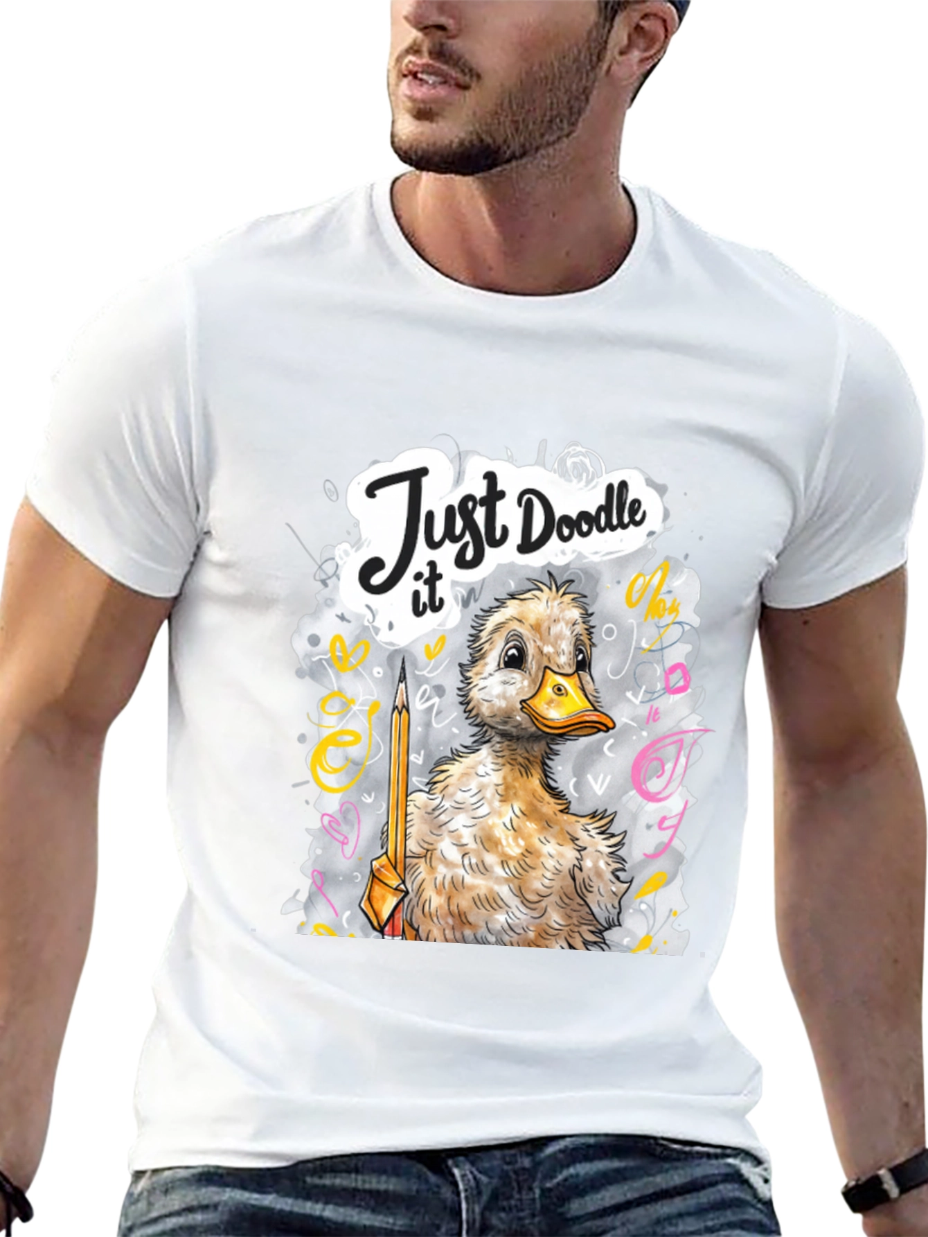 Just Doodle It Duck T-Shirt