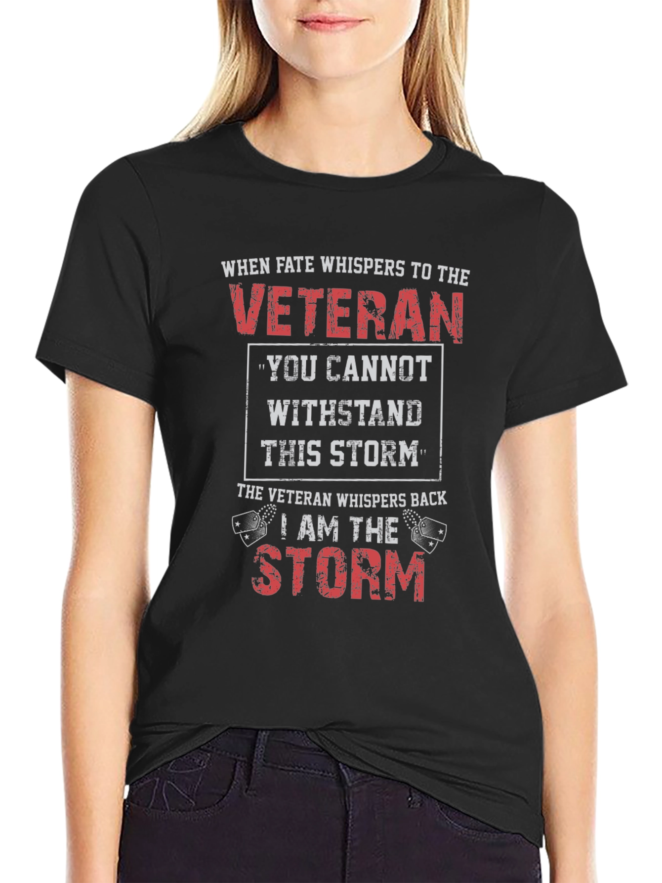 Veteran Storm T-Shirt - Military Pride