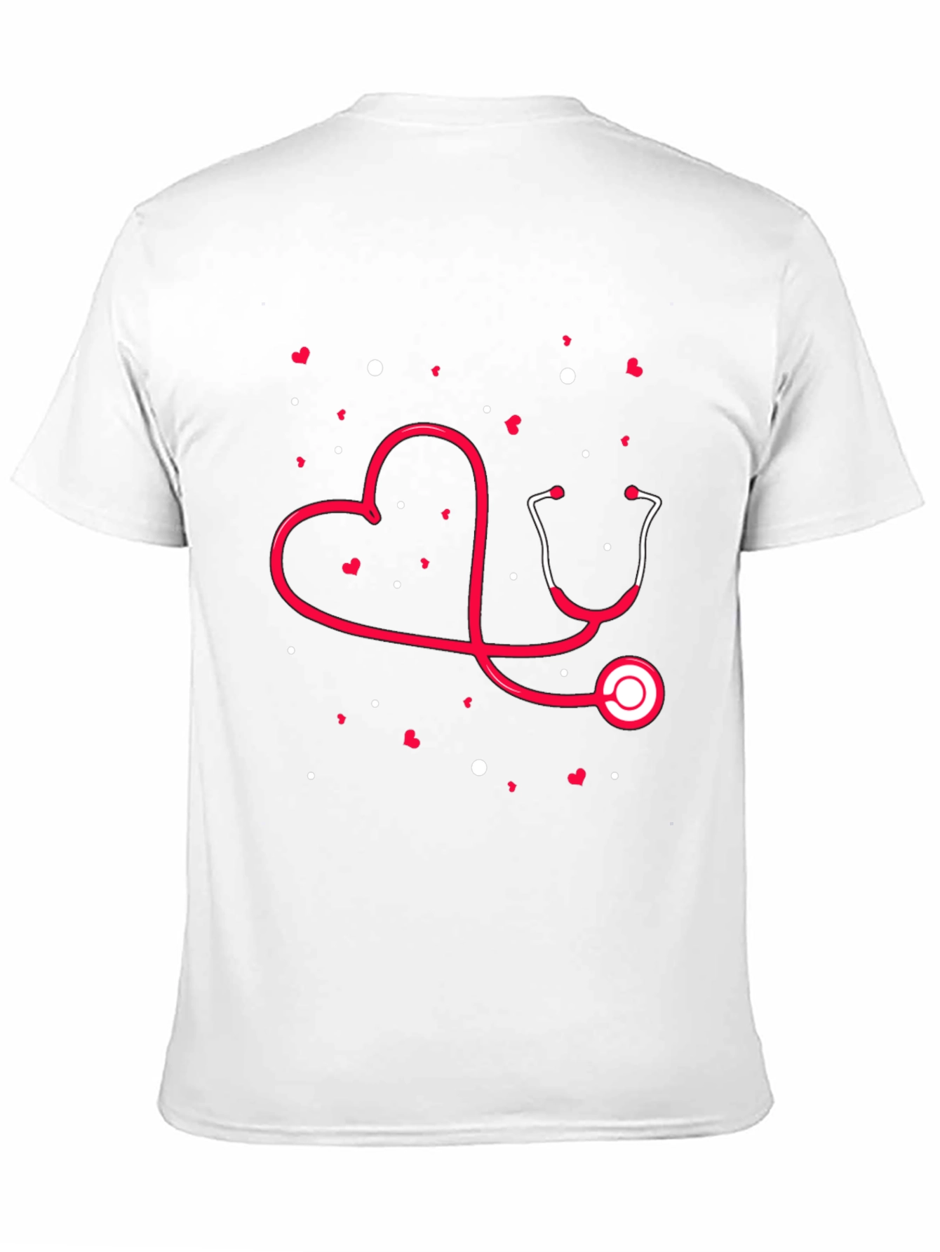 Heart Stethoscope Graphic Tee - Medical Love