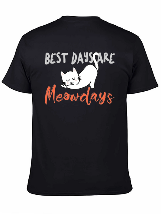 Best Daycare Meowdays Cat Graphic Tee