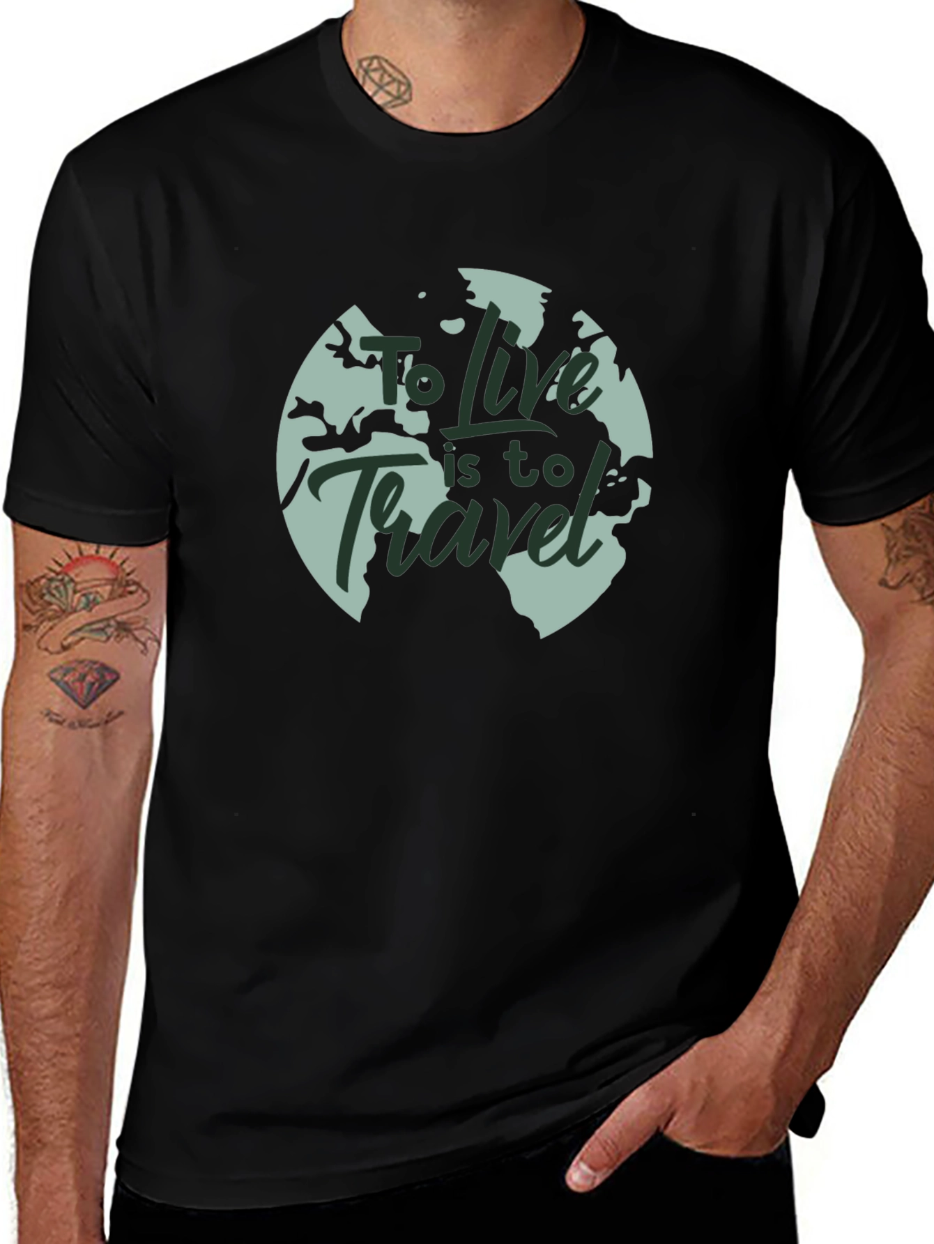 Travel T-Shirt: To Live Is To Travel