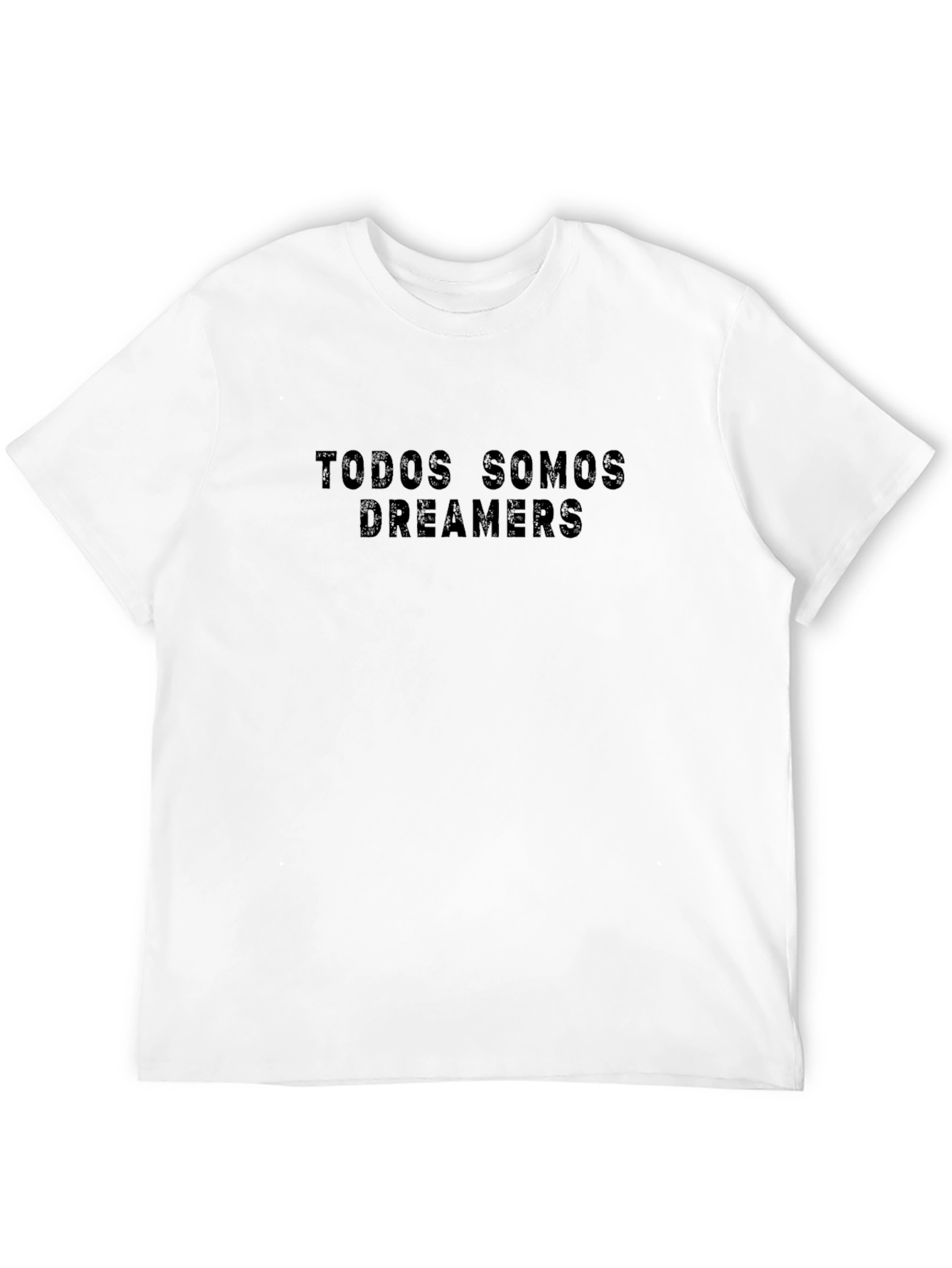 Todos Somos Dreamers Black Graphic Tee