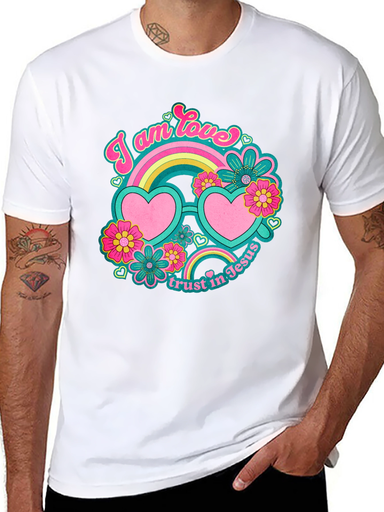 I Am Love Trust In Jesus T-Shirt
