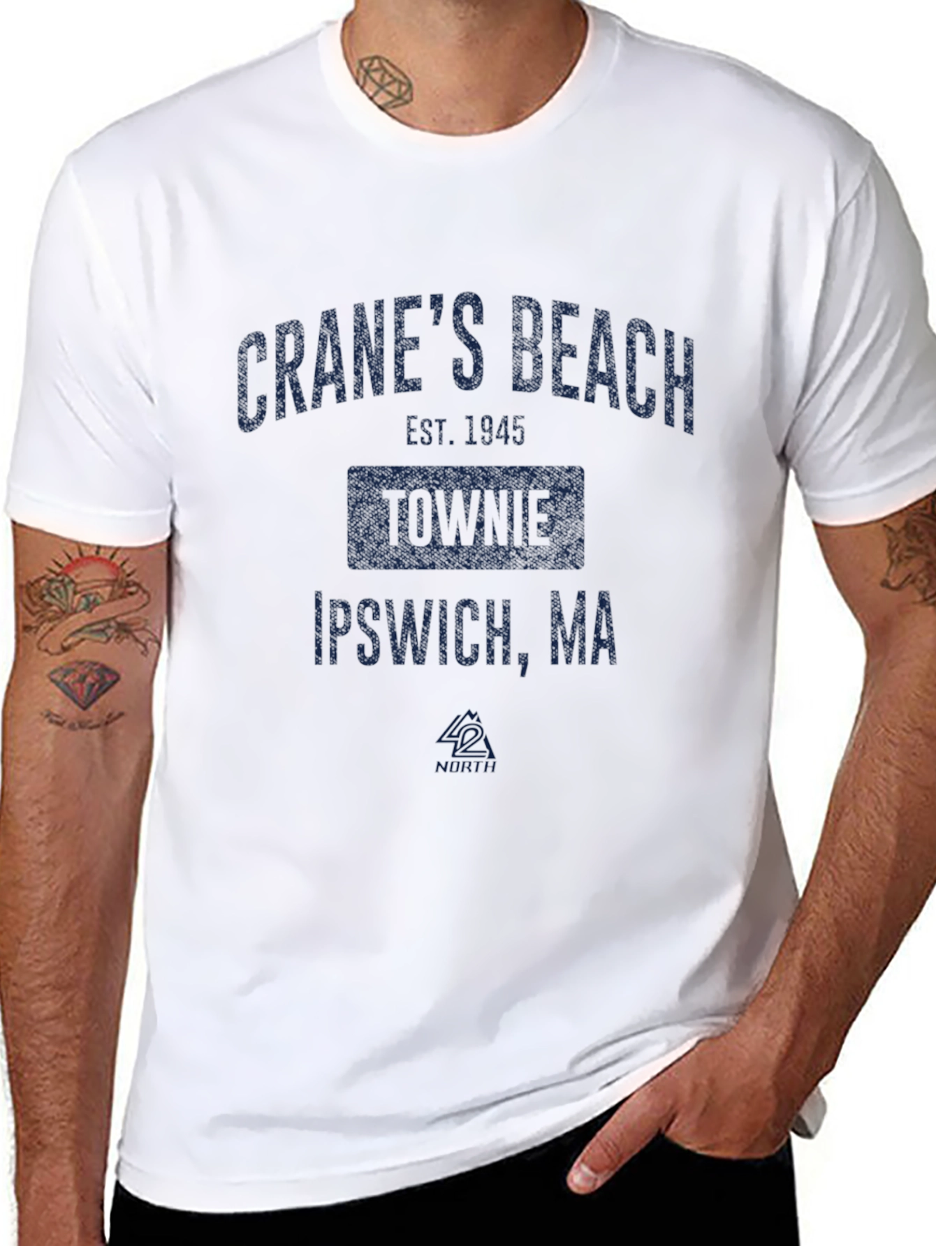 Cranes Beach Ipswich MA Graphic T-Shirt