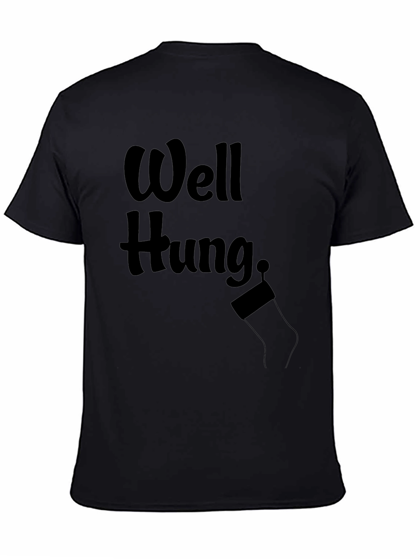 Well Hung Holiday Novelty Graphic Tee