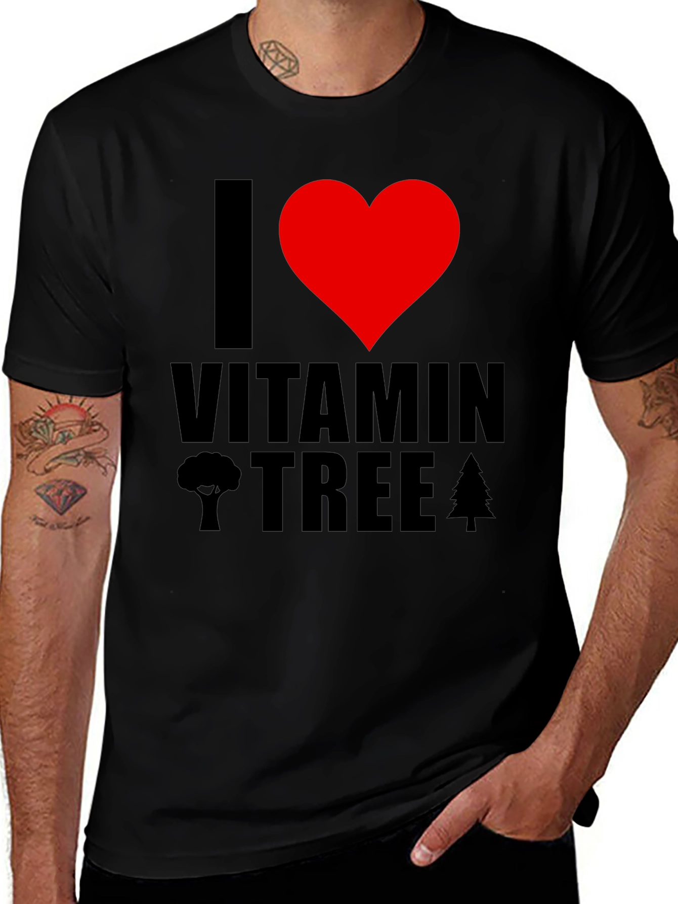 Vitamin Tree Graphic Tee - I Heart Trees