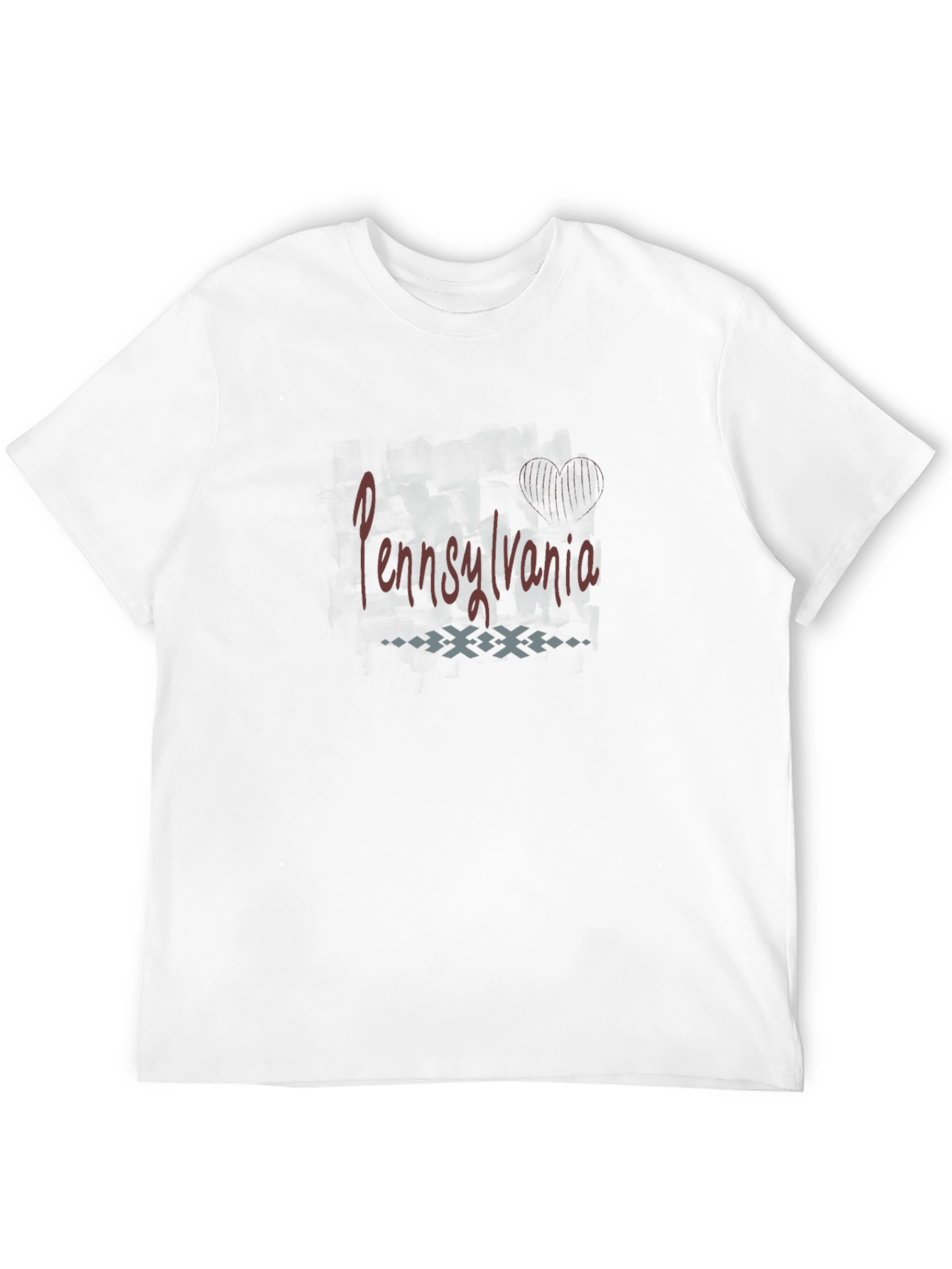 Pennsylvania Graphic Tee - Black Casual Shirt