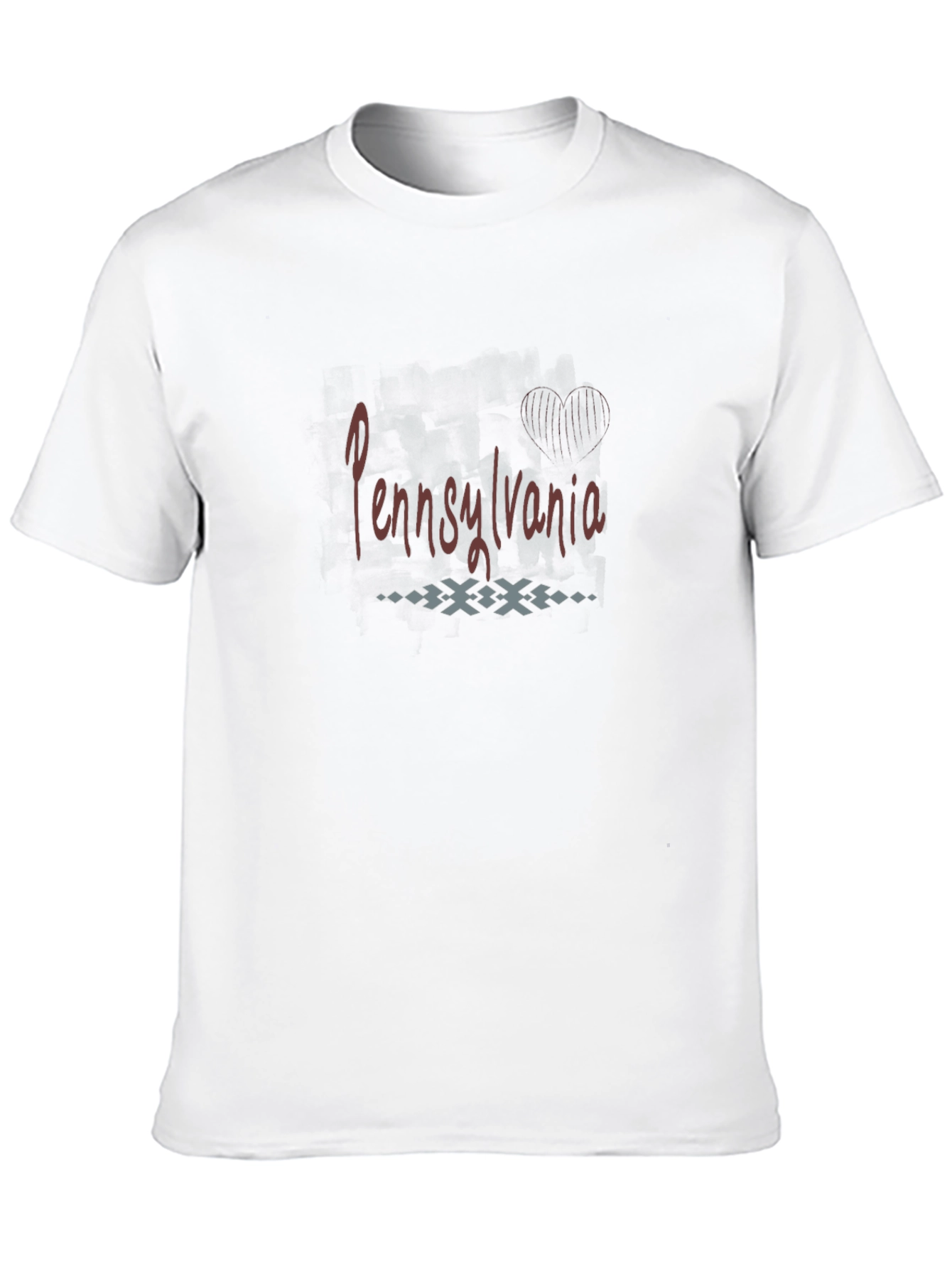 Pennsylvania Graphic Tee - Black Casual Shirt