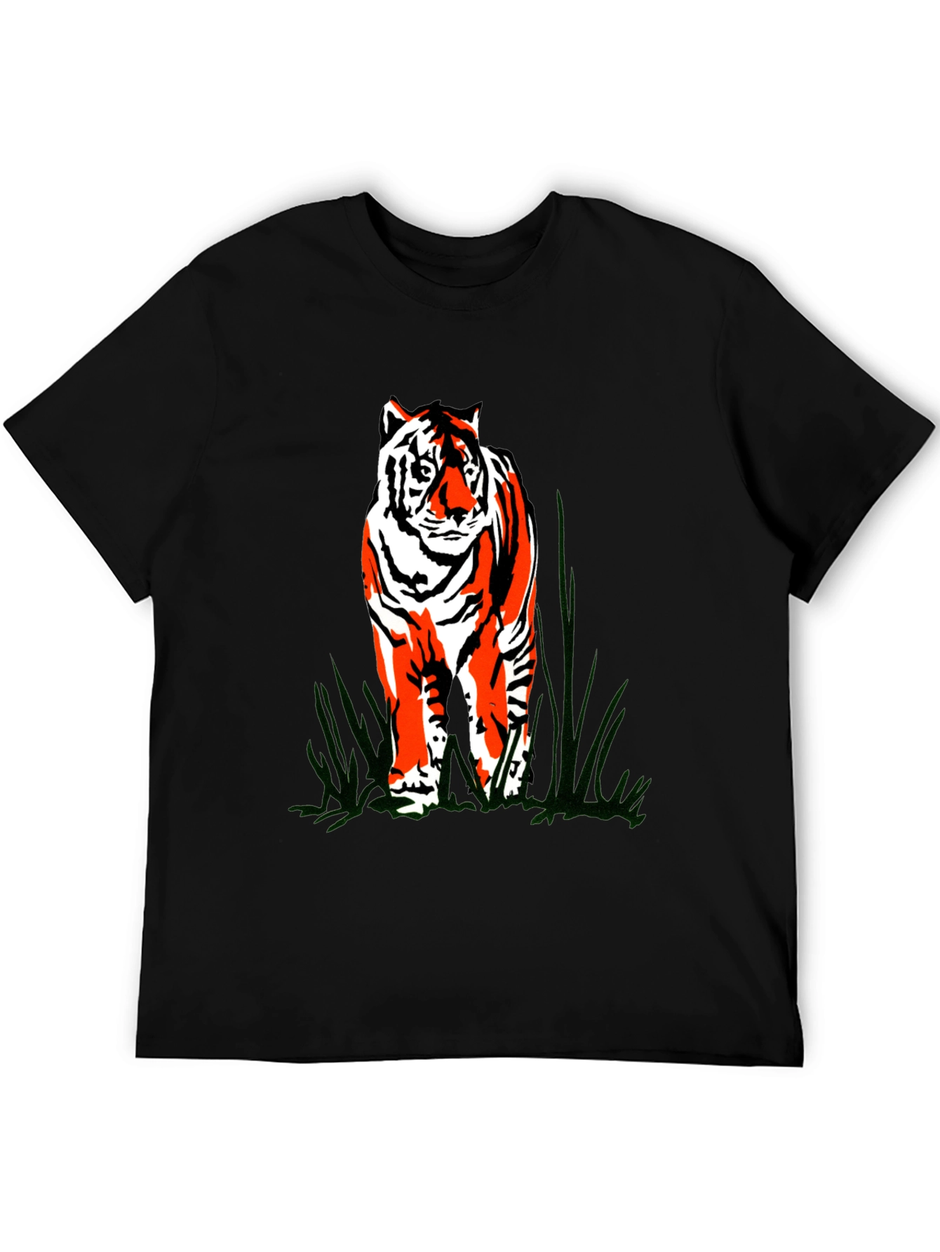 Bold Tiger Graphic Tee - Classic Fit