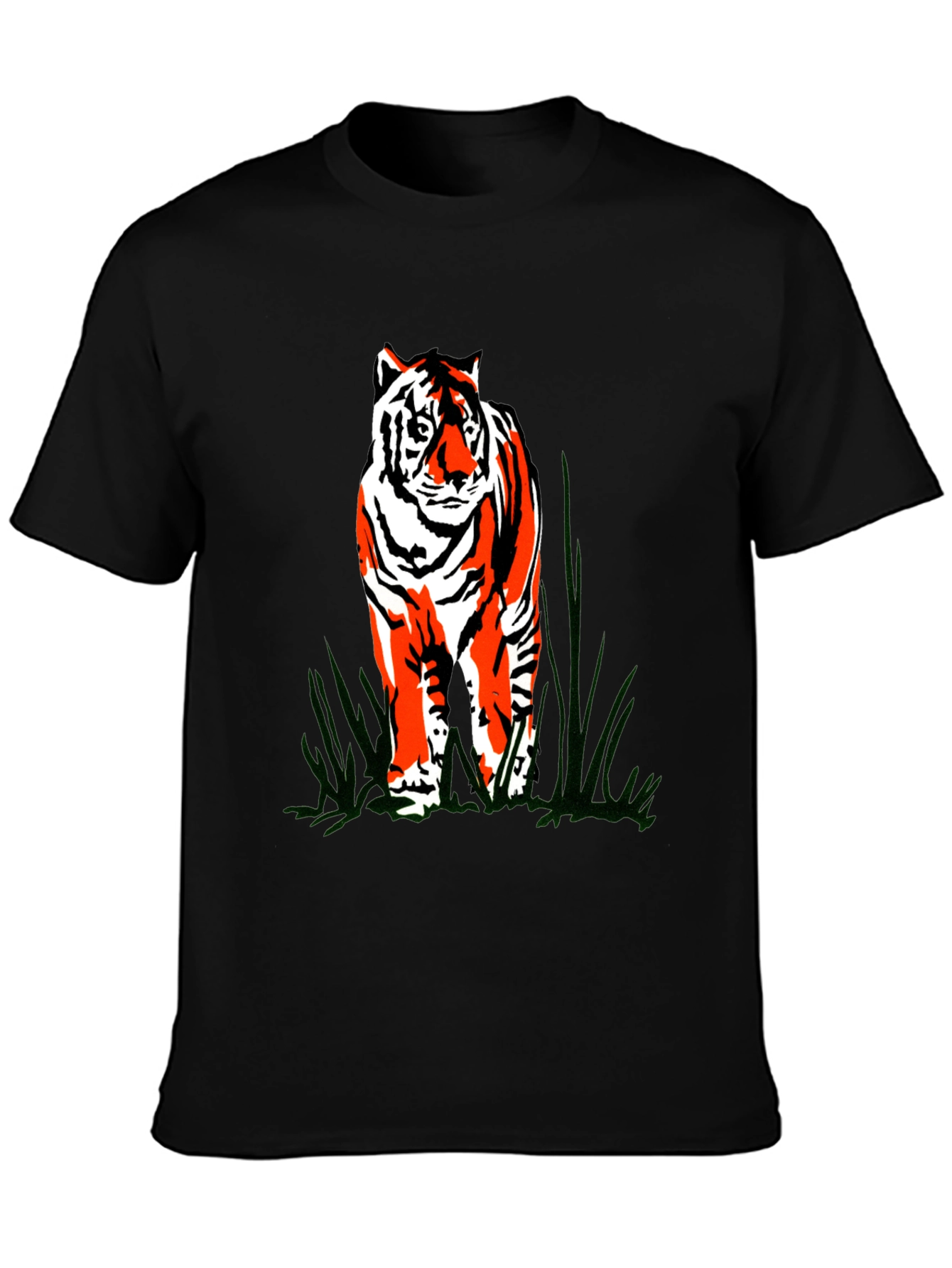 Bold Tiger Graphic Tee - Classic Fit