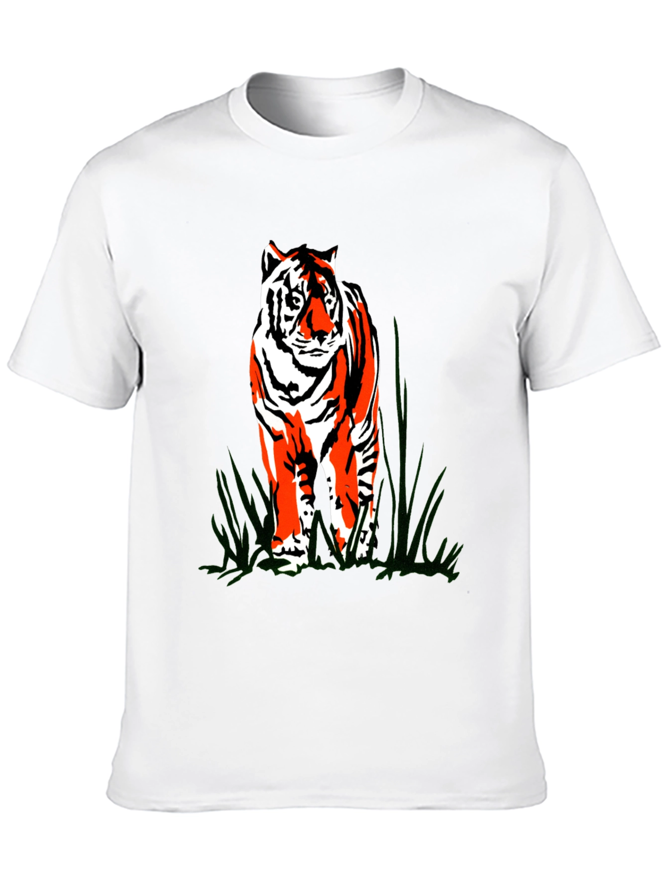 Bold Tiger Graphic Tee - Classic Fit